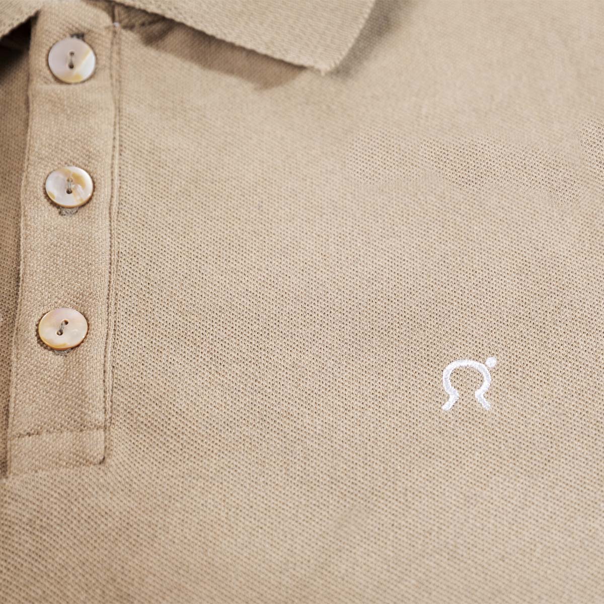 Polo Coton Felice Beige