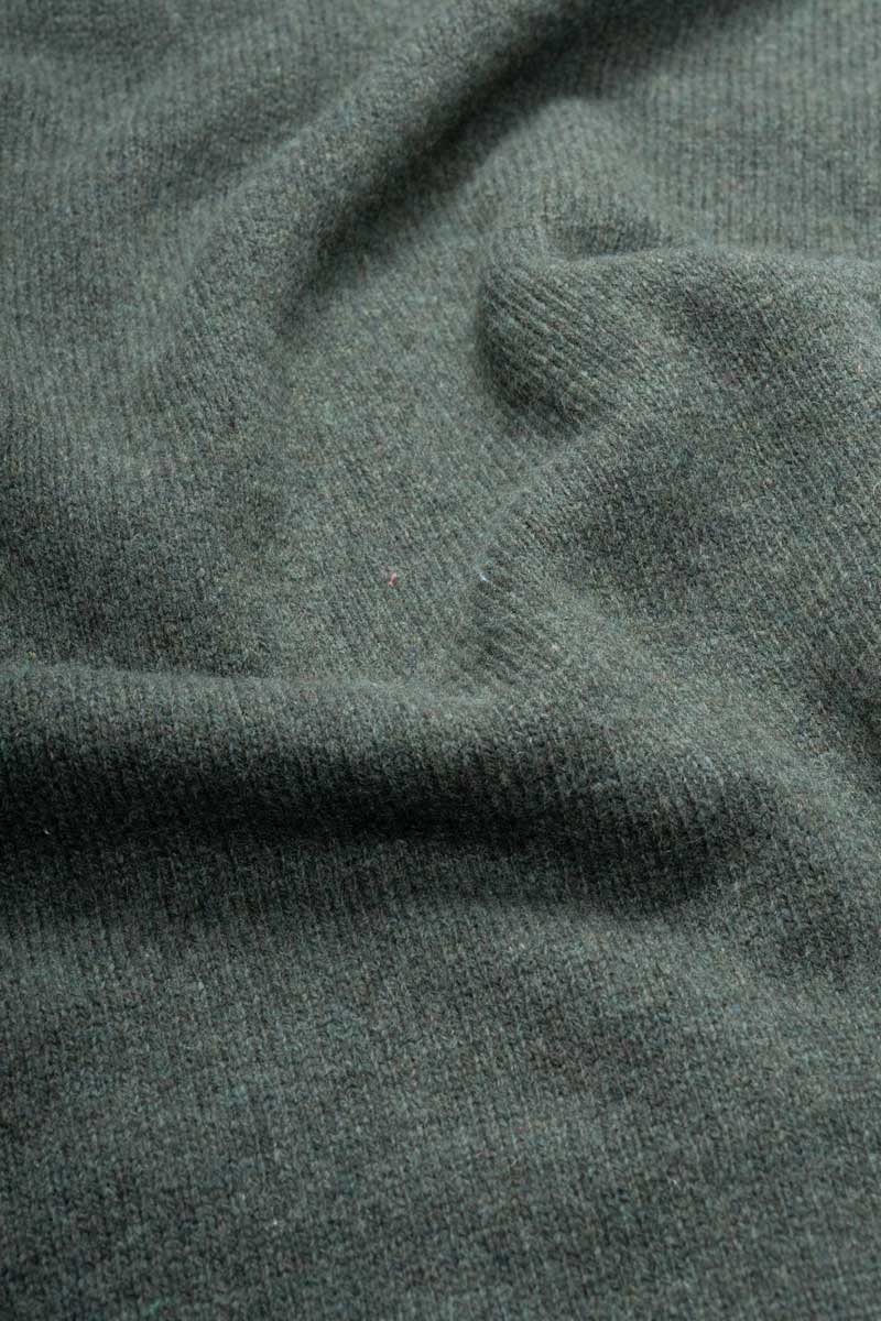 Recycled Wool Dress Selvaggia Forest green