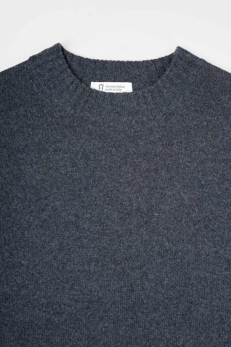Recycled Wool Dress Selvaggia Grey