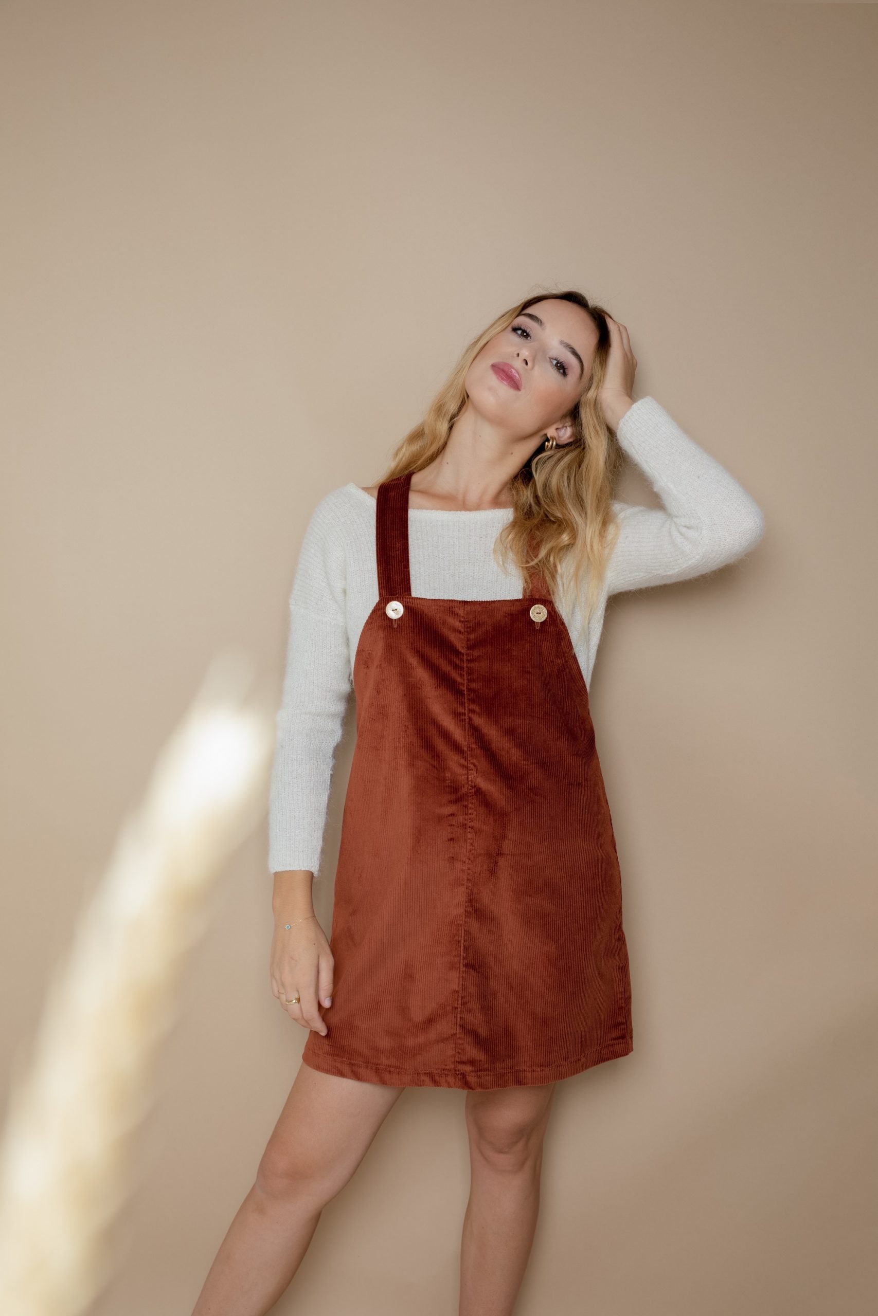 Robe velours Scarlett Sienne