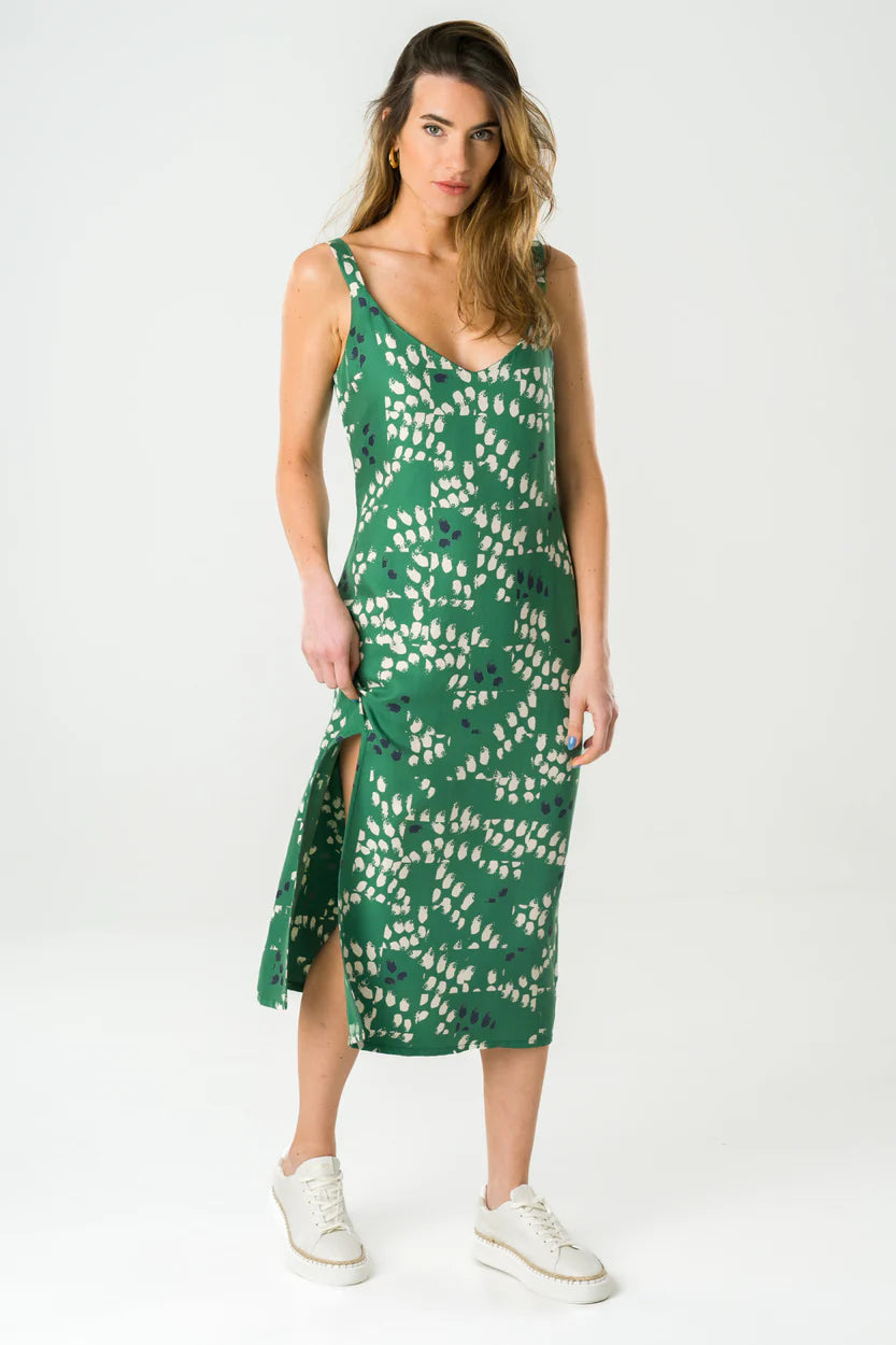 Jade Green long dress