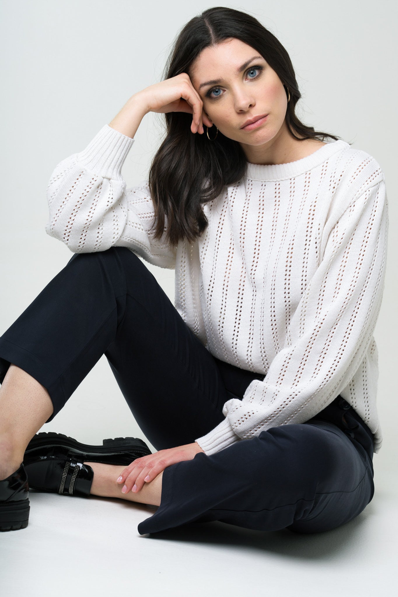 Merino wool sweater Lamier Ecru