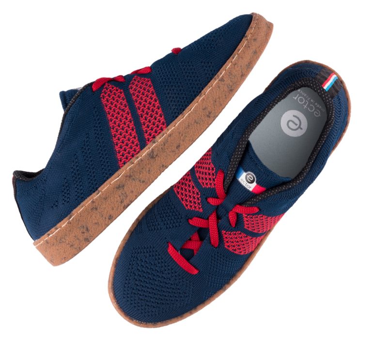 Sneakers doublées 3W Amiral Rouge