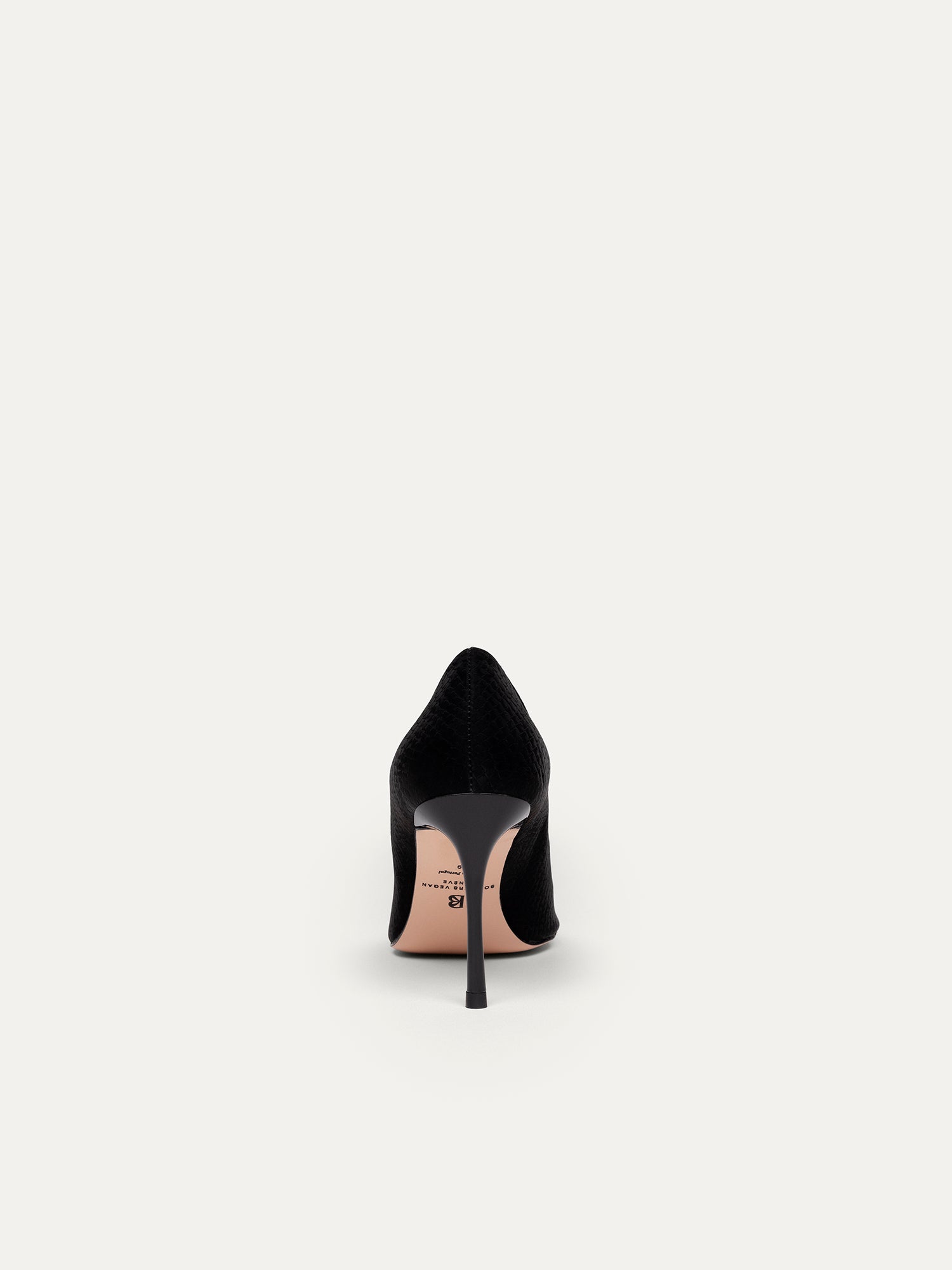 Escarpins noirs vegan