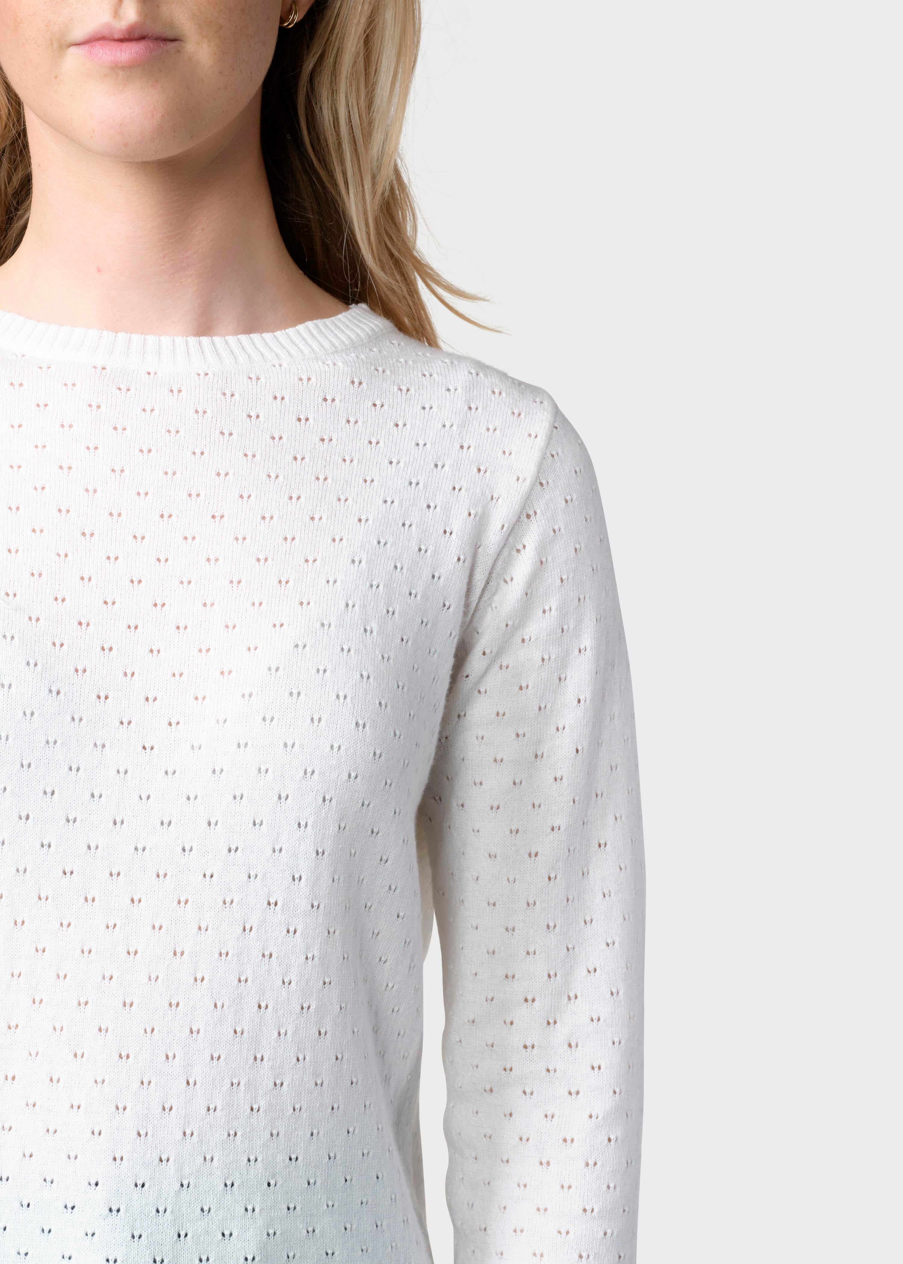 Light knitted sweater Birla ecru