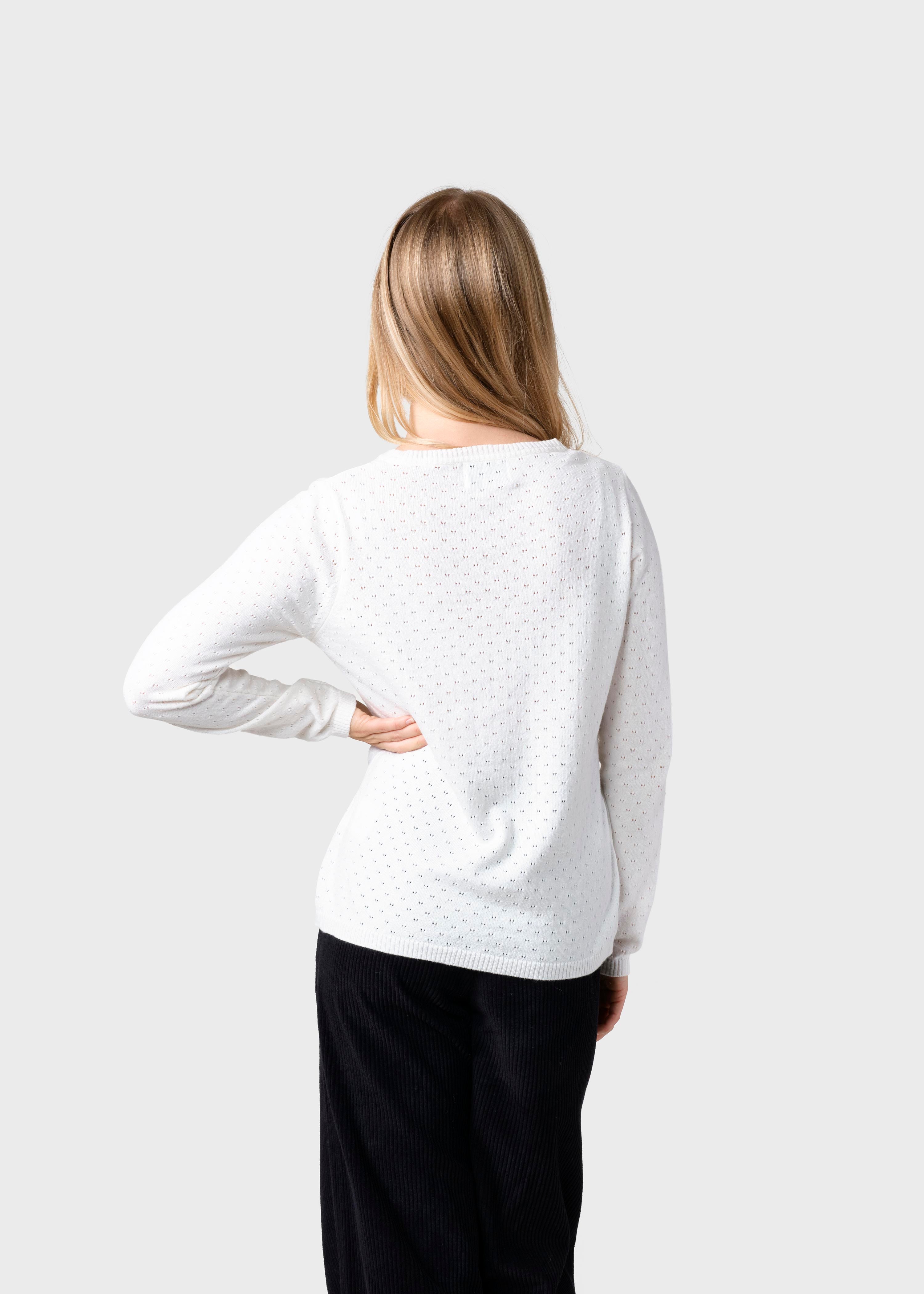 Light knitted sweater Birla ecru