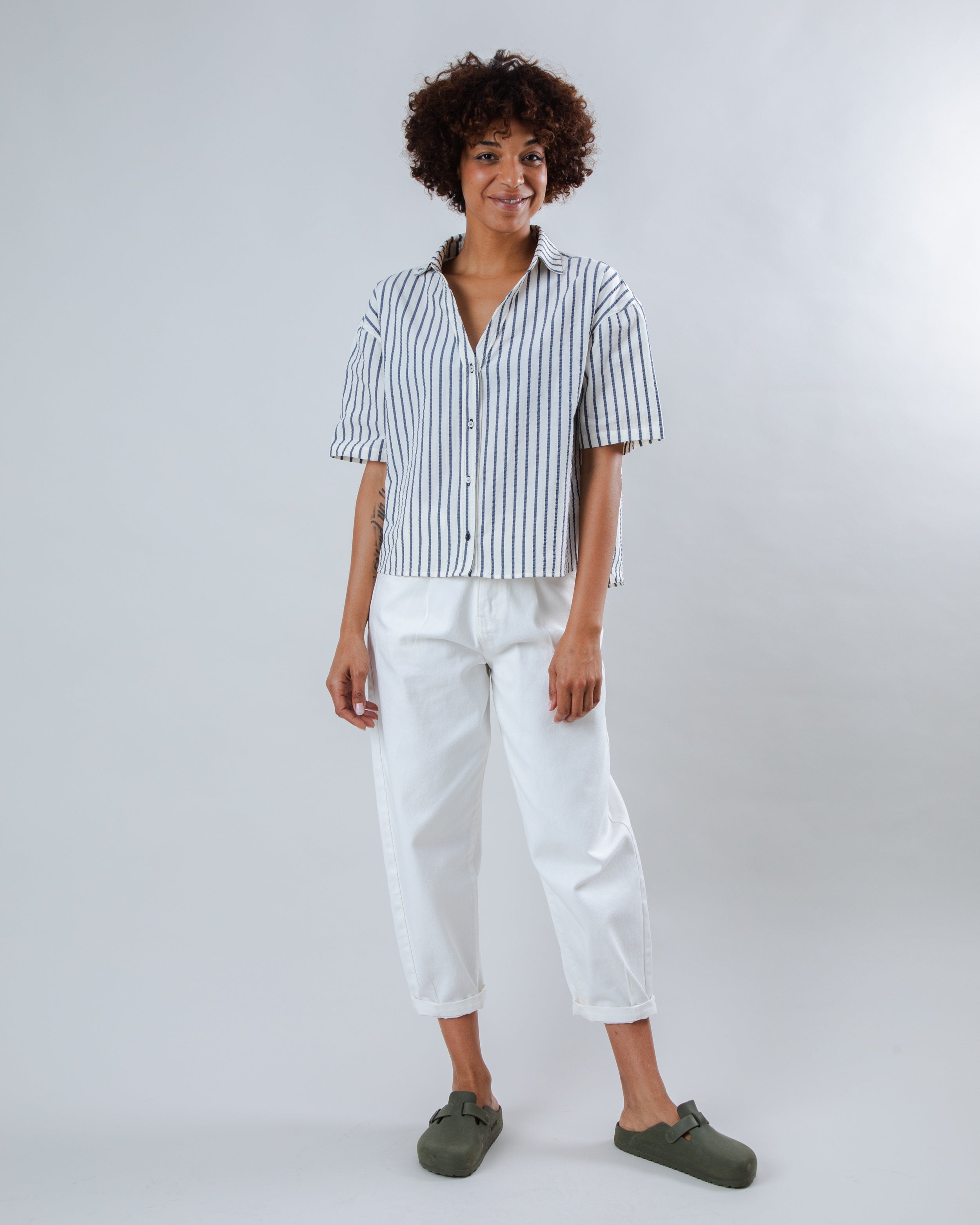 Oversized Bluse Sailor