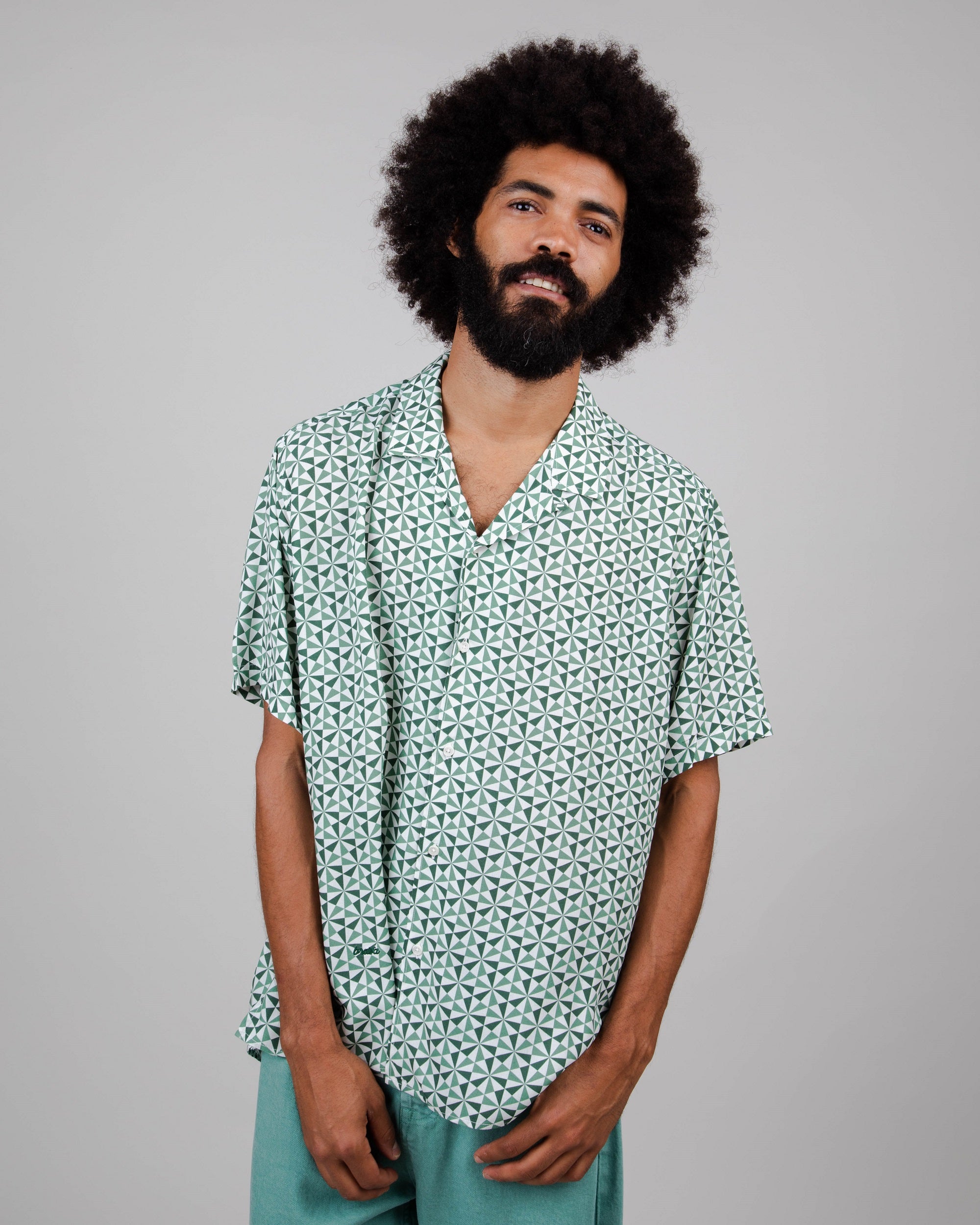 Chemisette estivale homme Alhambra