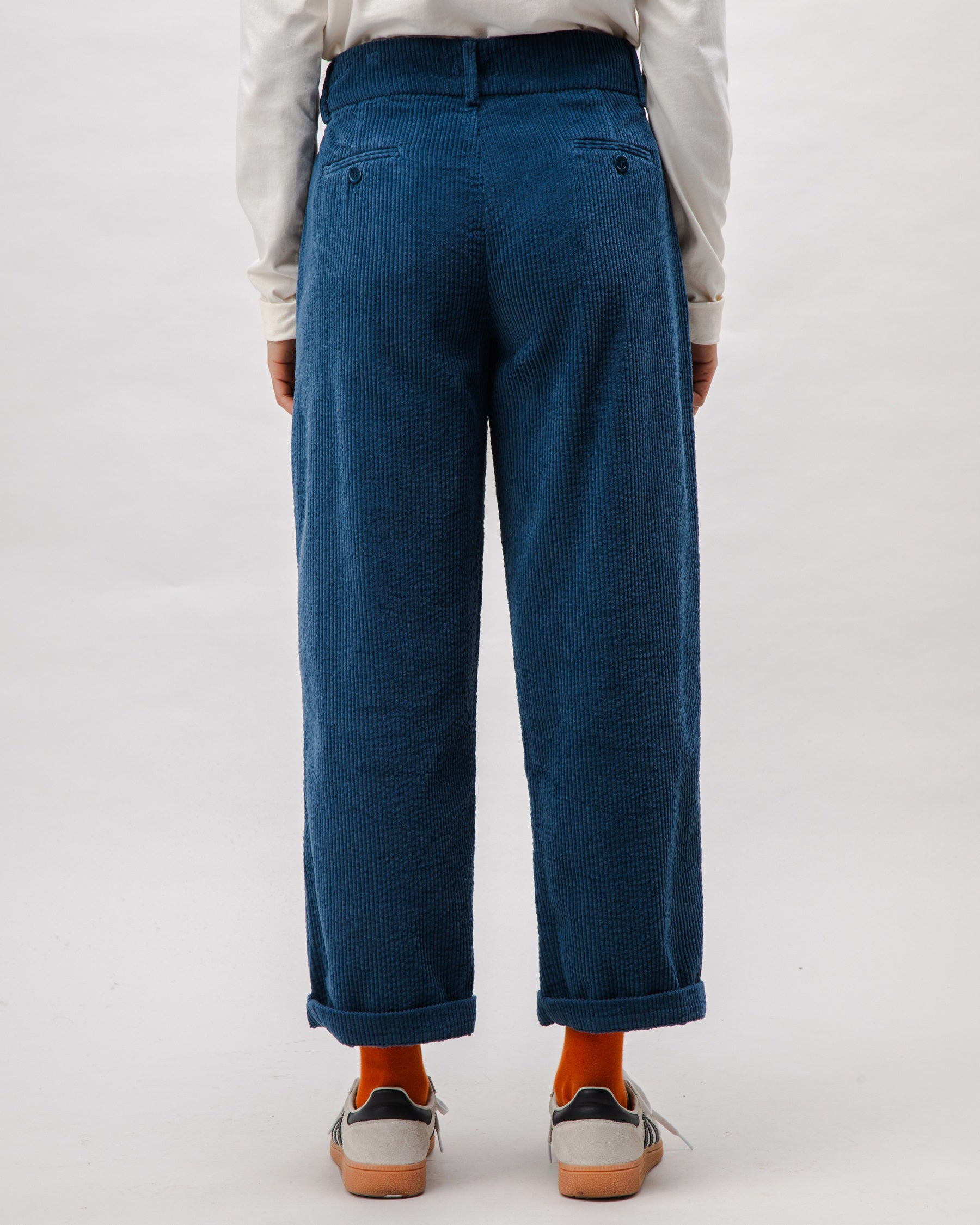 Indigo Damen-Cordhose