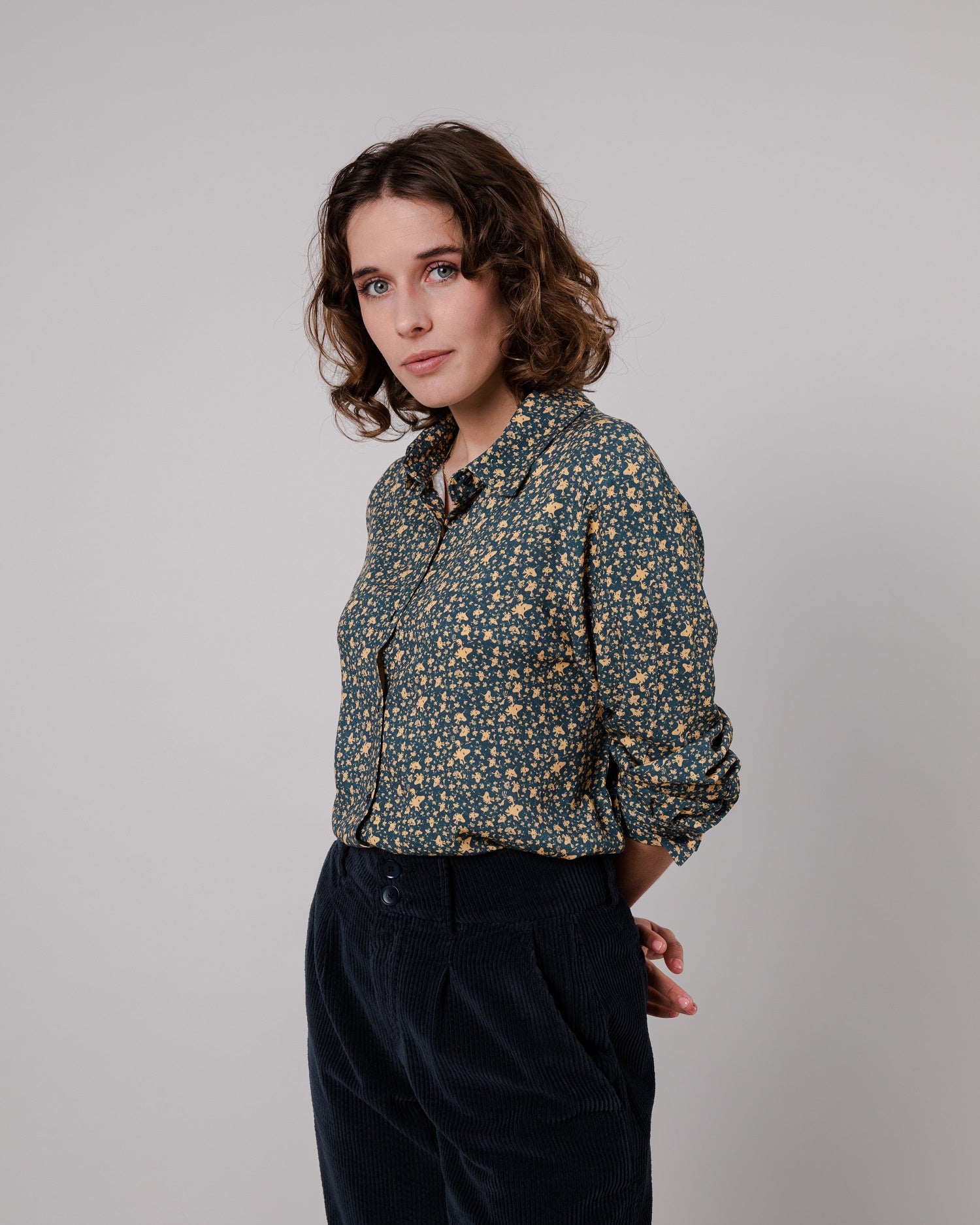 Blouse Peanuts Woodstock Navy Blue