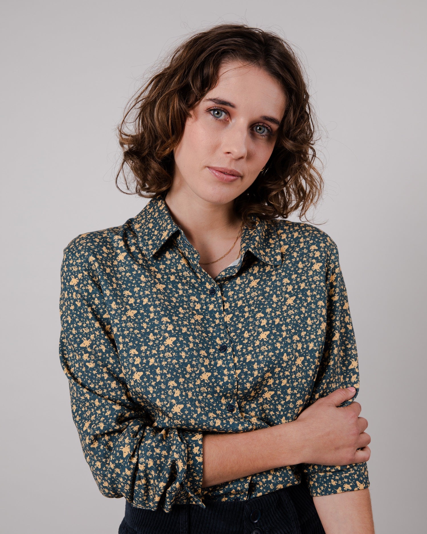Blouse Peanuts Woodstock Navy Blue