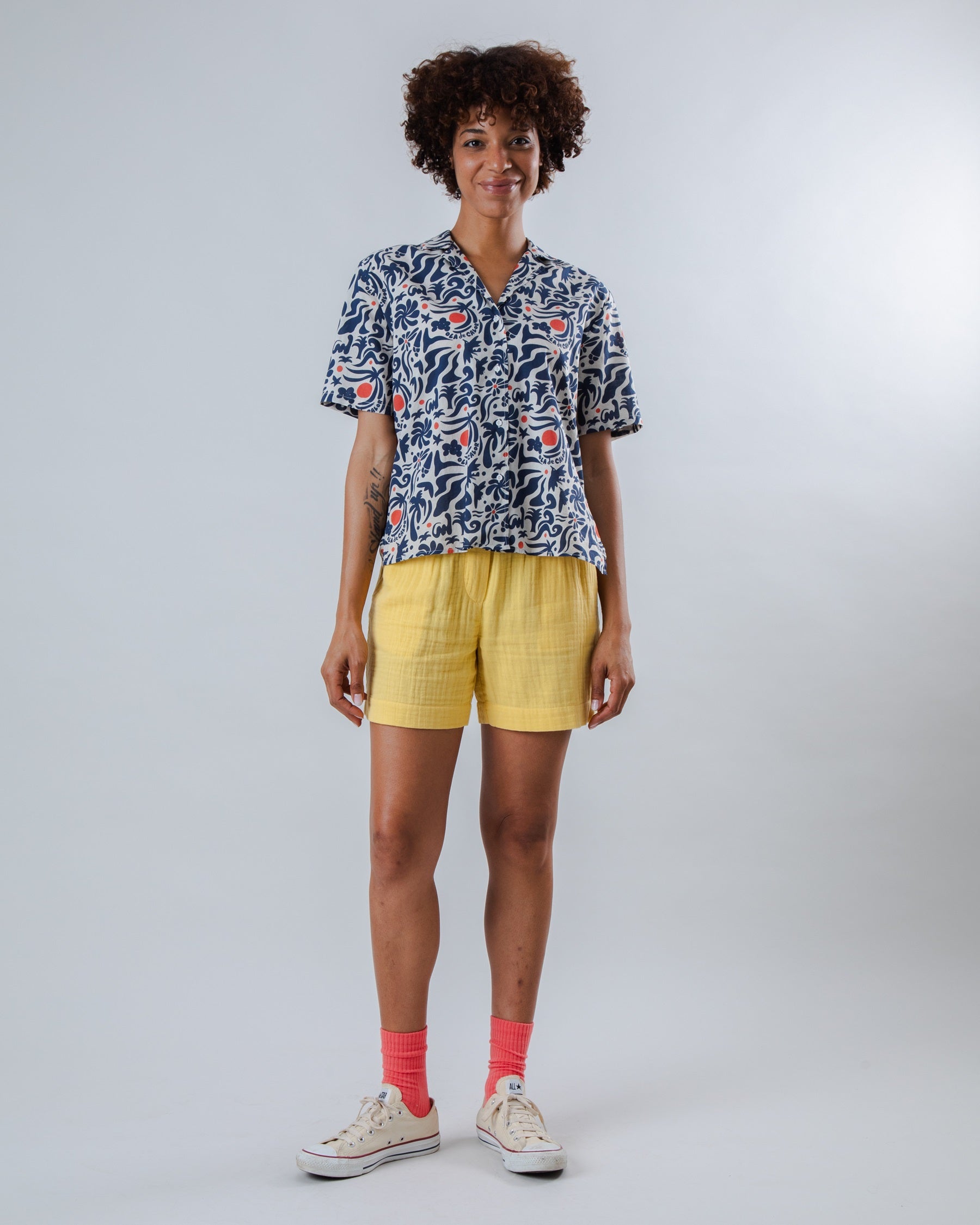 Blouse Ola De Calor Aloha Bleu