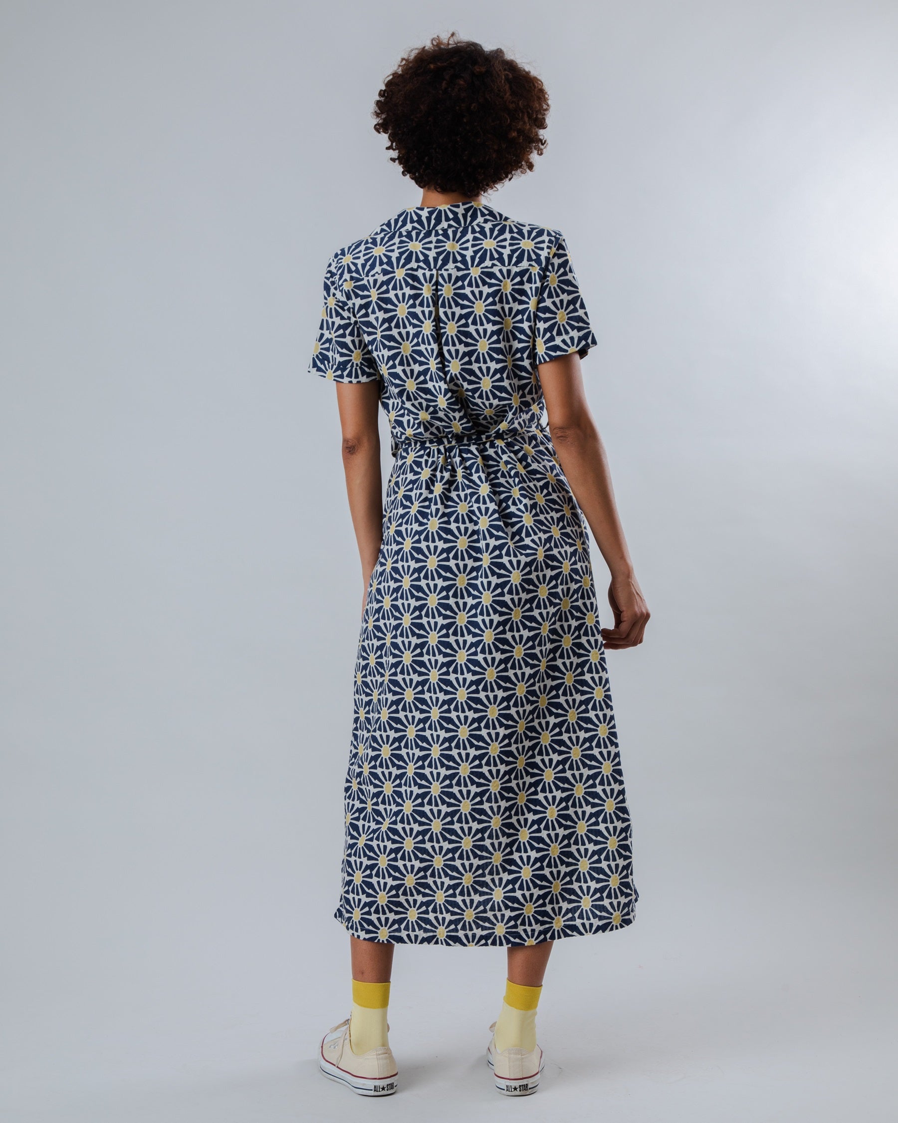 Langes Kleid Marisol Navy
