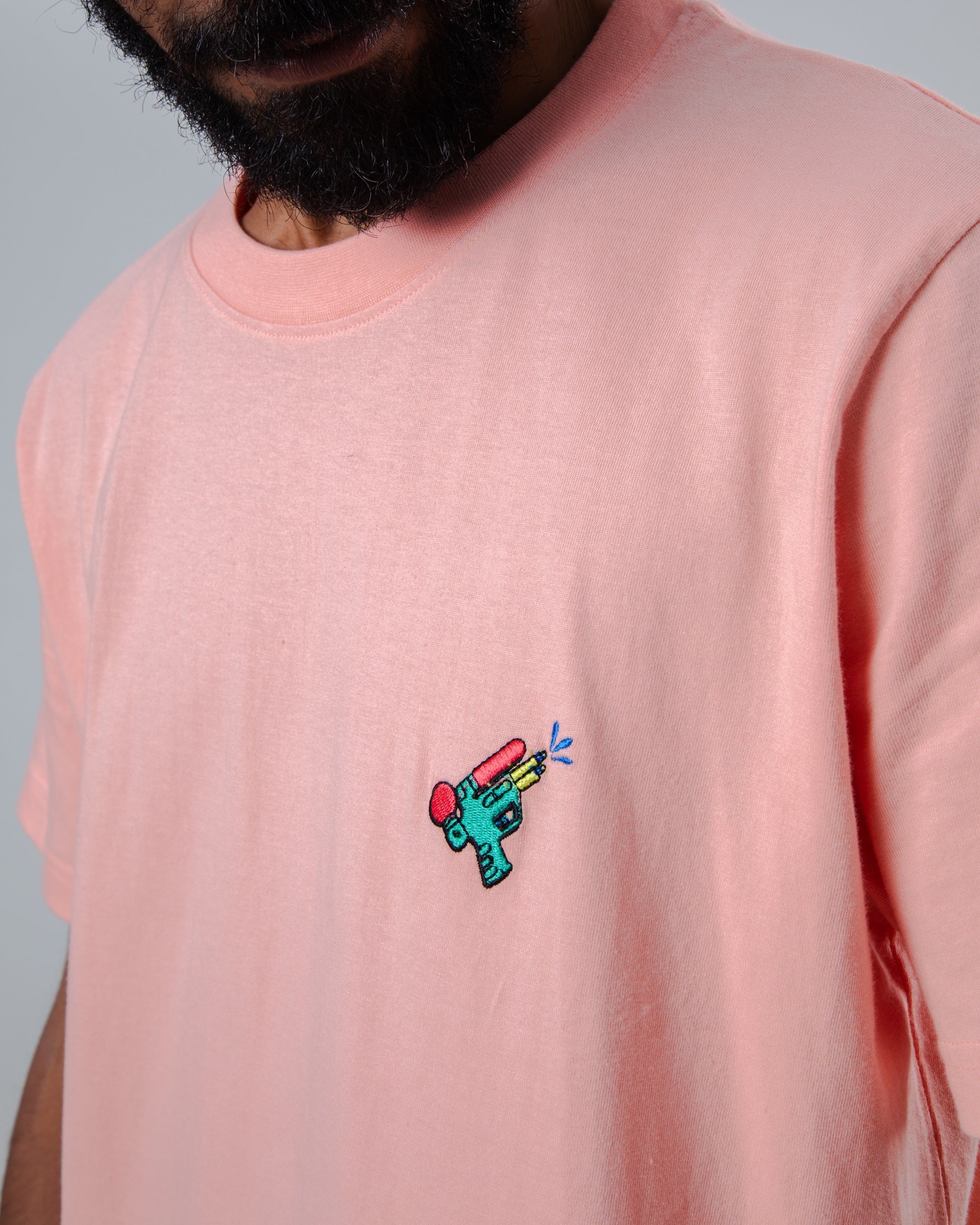 T-Shirt rose coton bio Water Gun