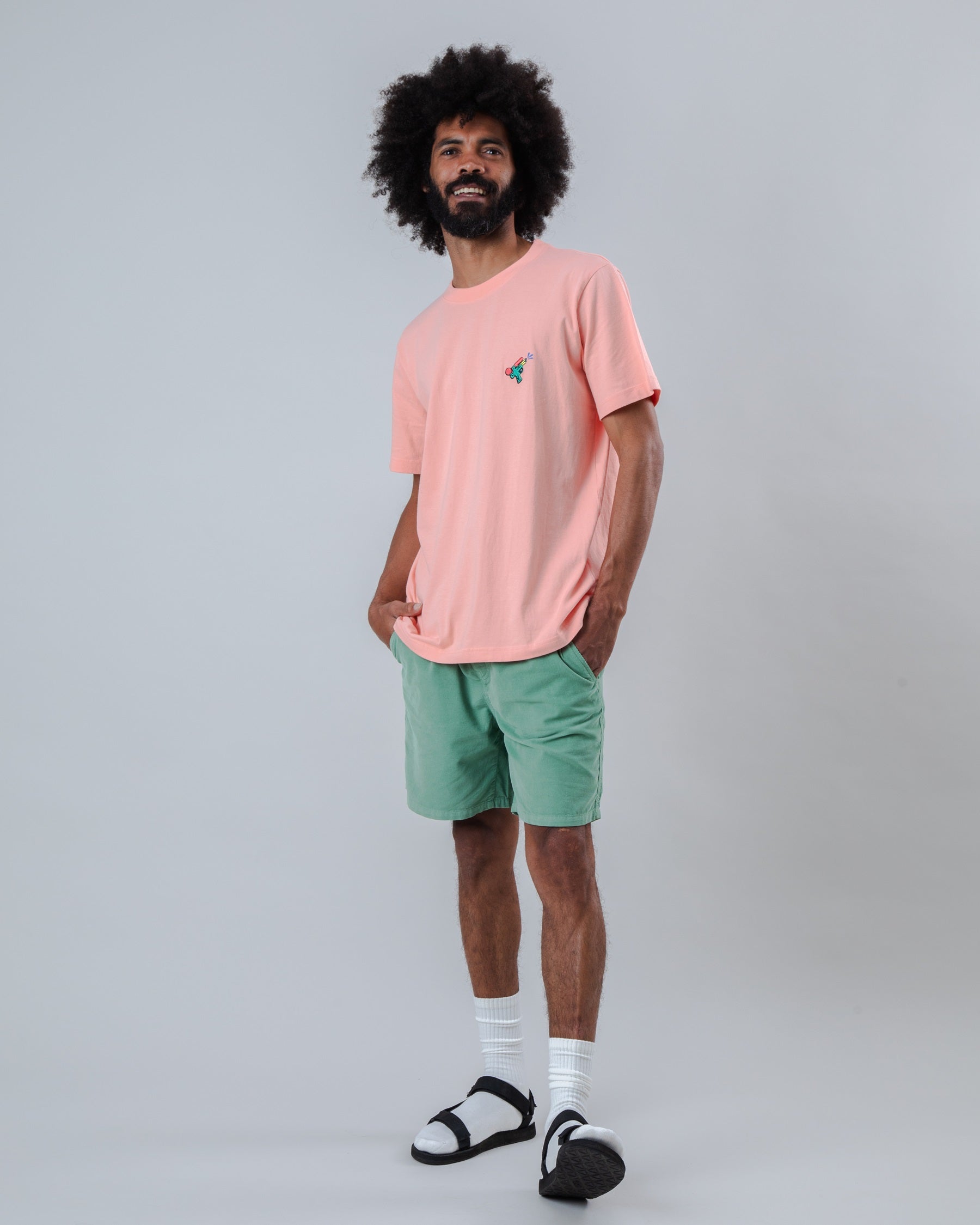 T-Shirt rose coton bio Water Gun
