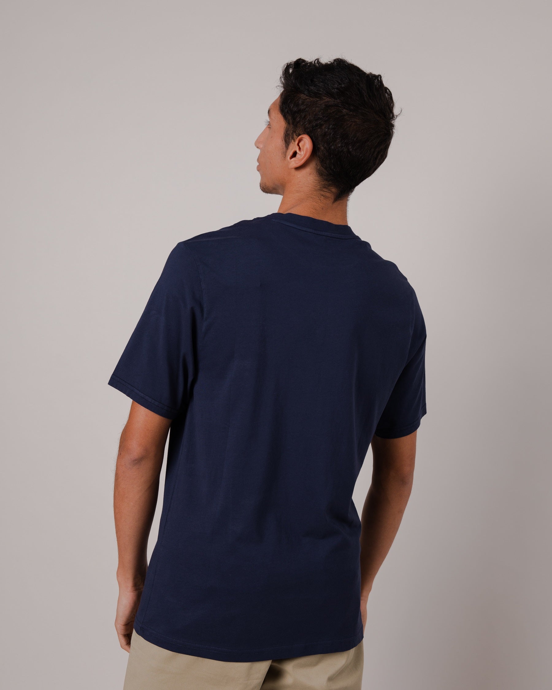 Marineblaues Herren-T-Shirt Peanuts