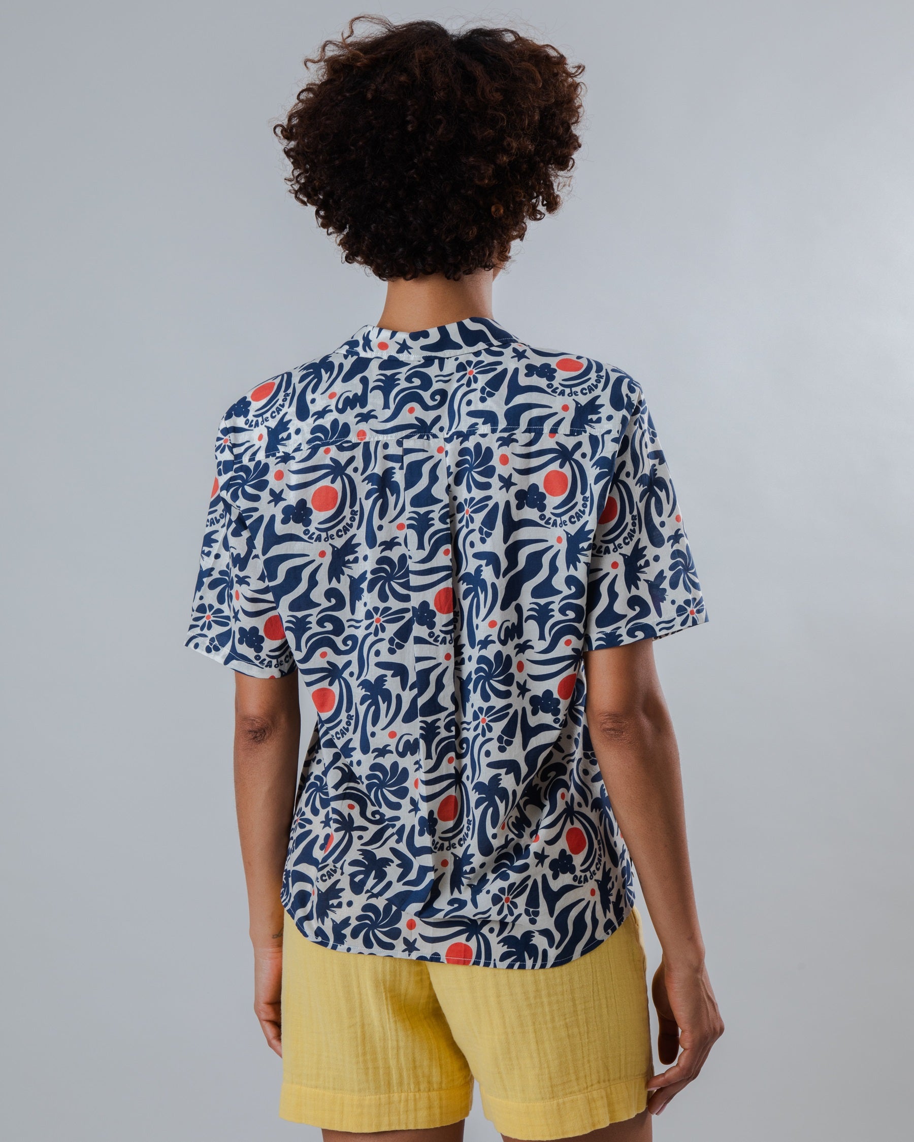 Blouse Ola De Calor Aloha Bleu
