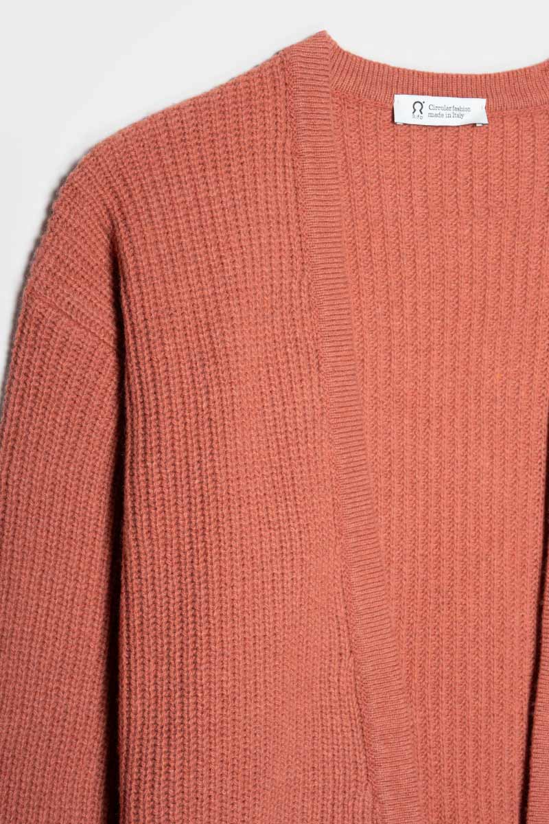 Kaschmir-Cardigan Margherita Pink Pompelmo