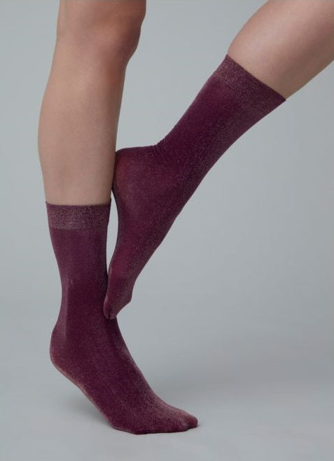 Chaussettes pailletées Ines