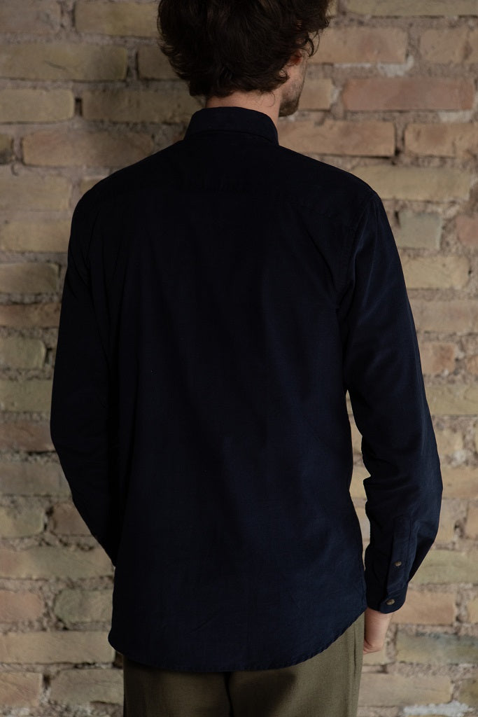 Chemise bleu marine Emile