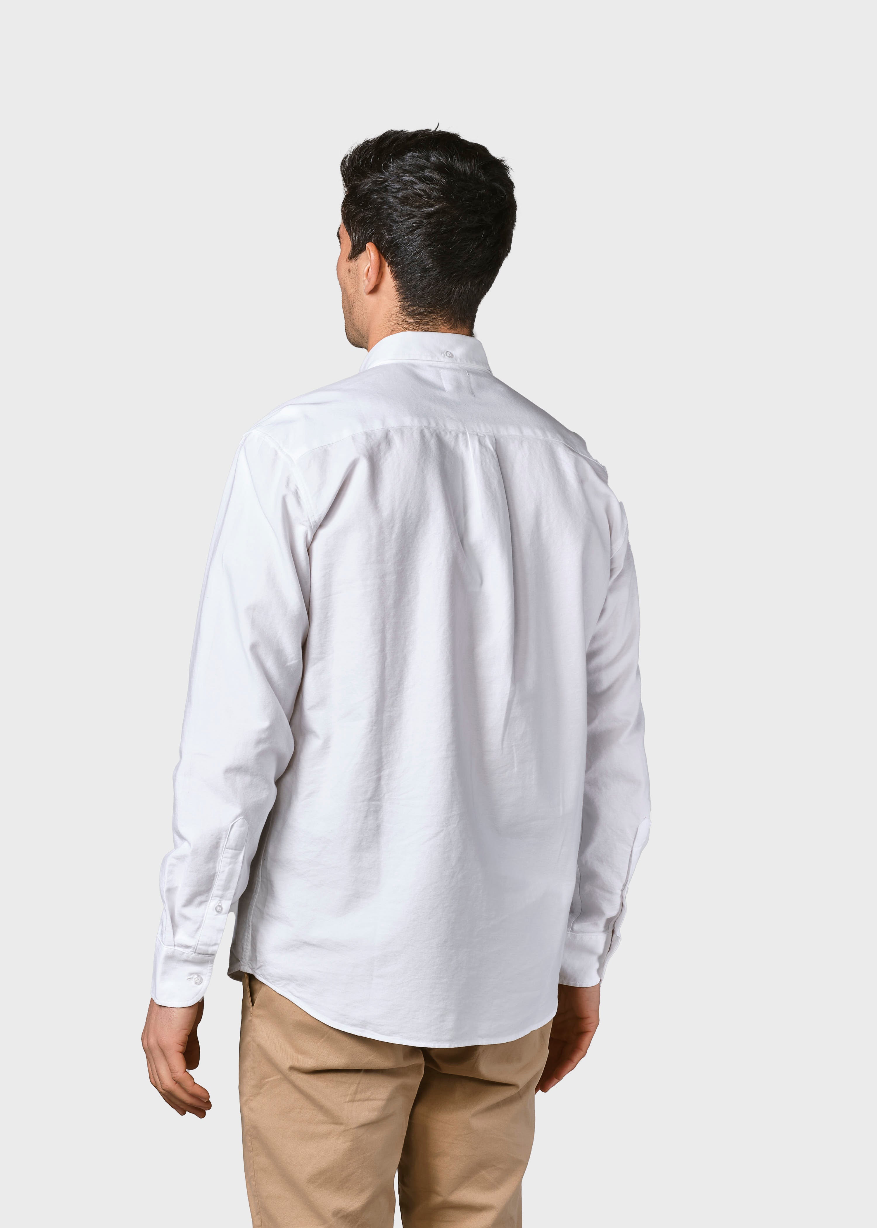 Chemise Blanche pour Homme en Coton Bio