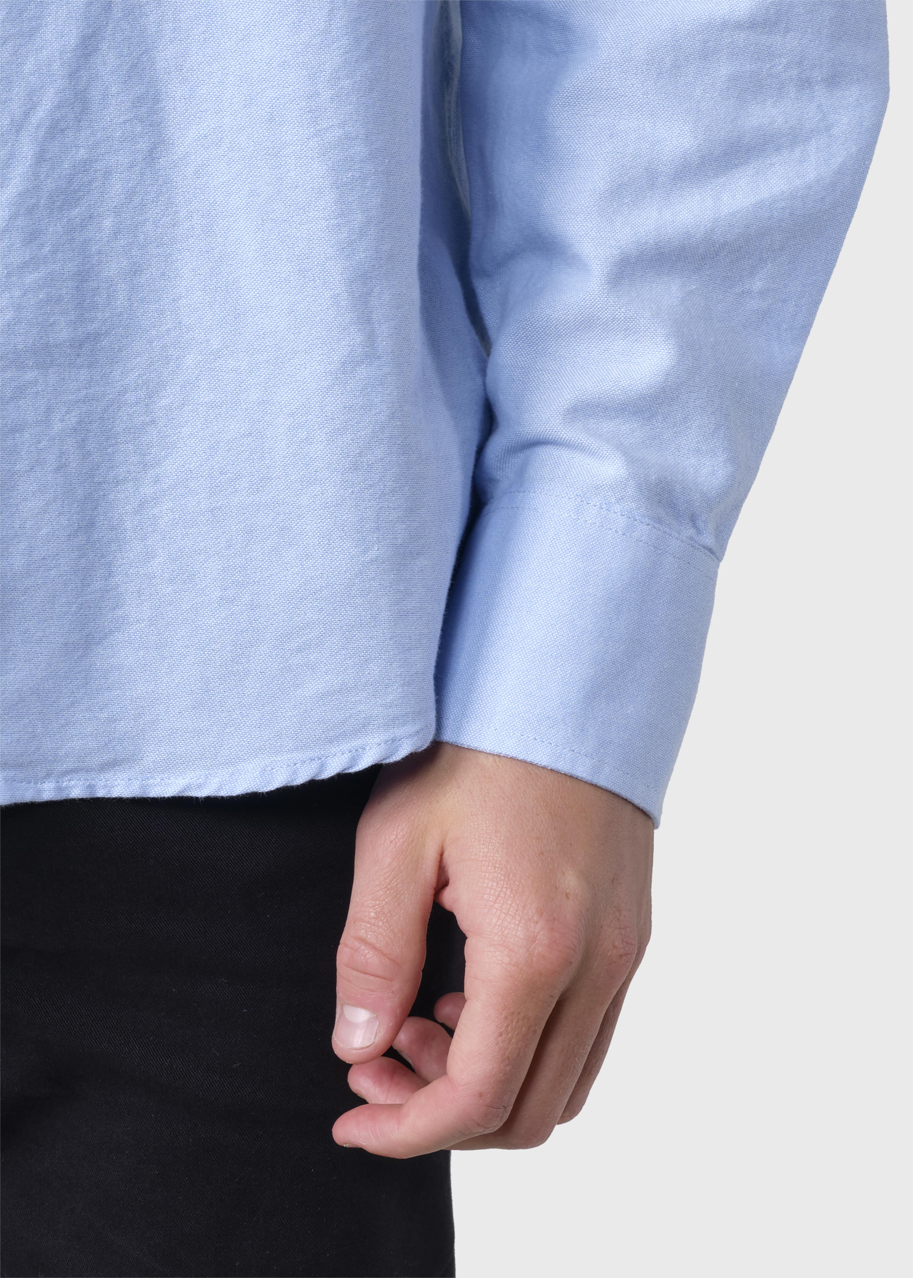 Organic cotton Shirt Oxford Light Blue