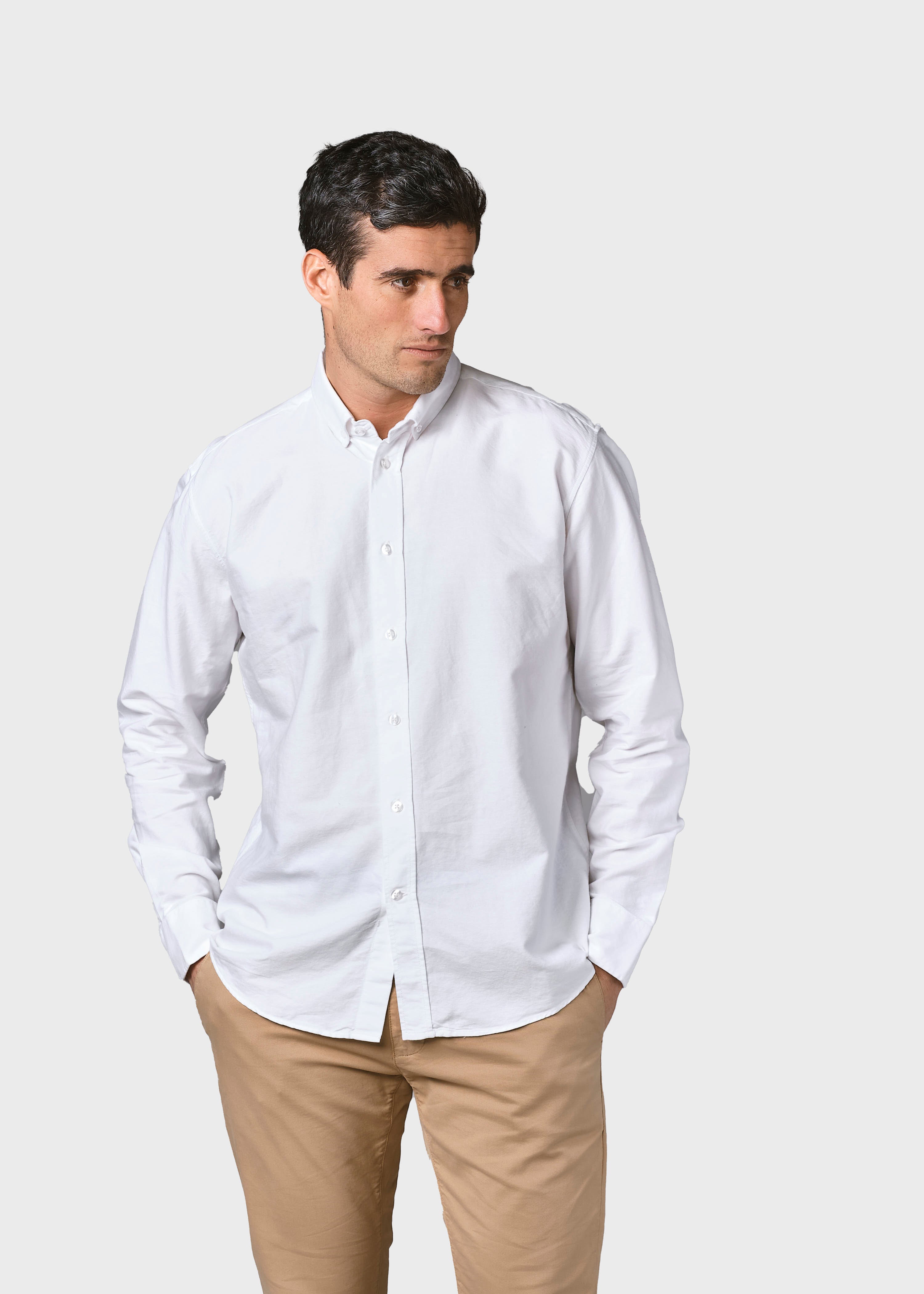 Chemise Blanche pour Homme en Coton Bio