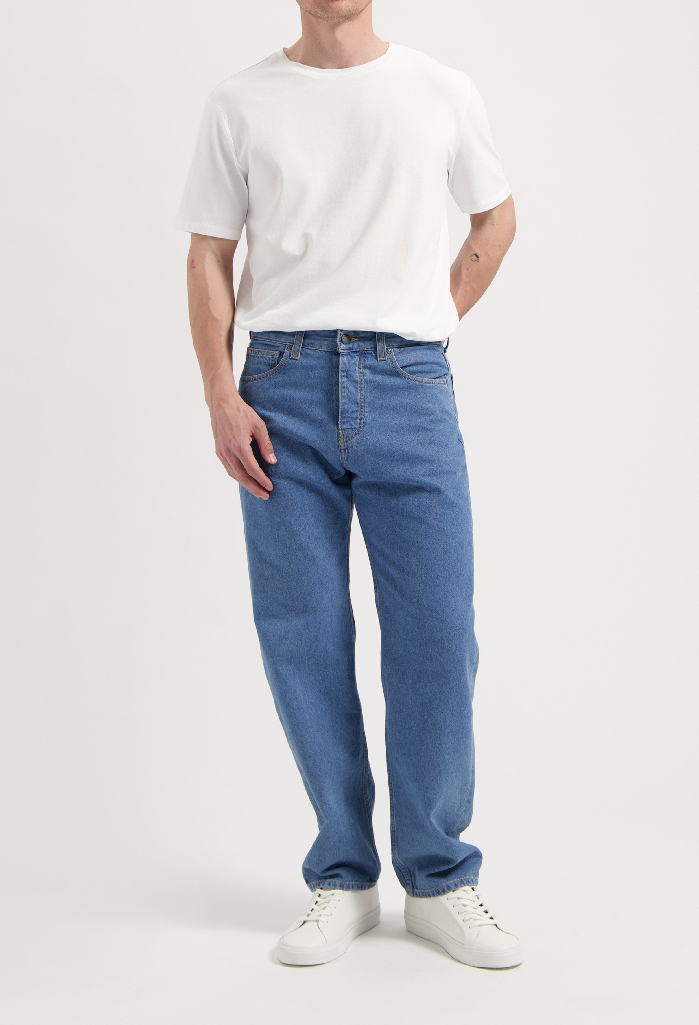 Jeans Alex Mid Loose Light Stone