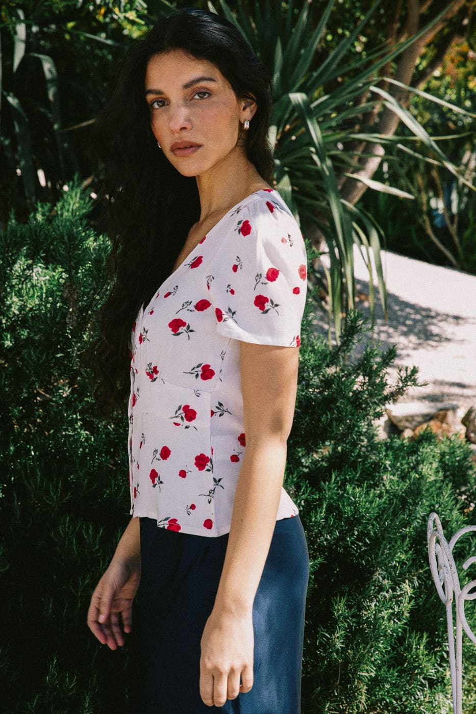 Bluse Althéa weiss