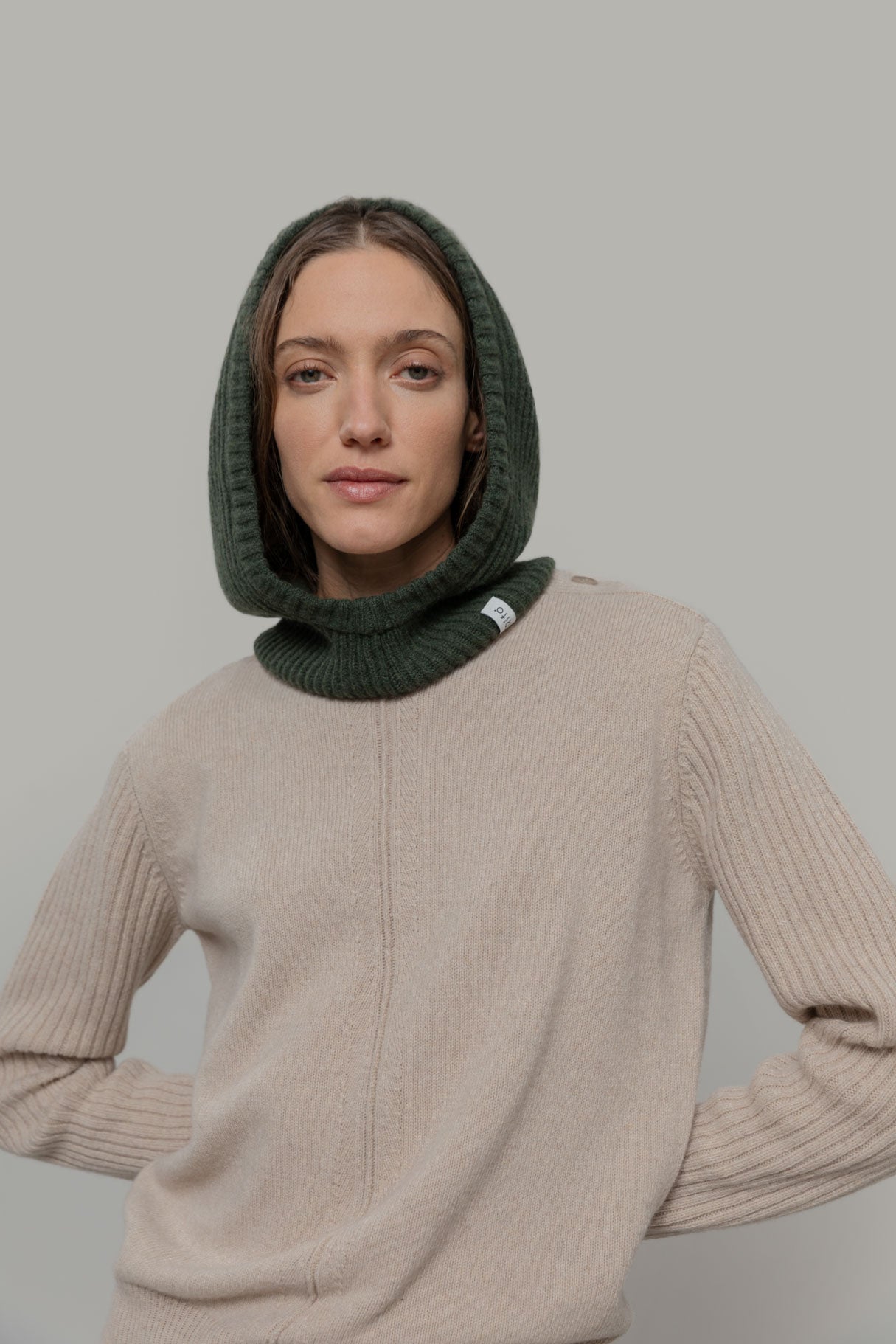 Balaclava Marika Forest green