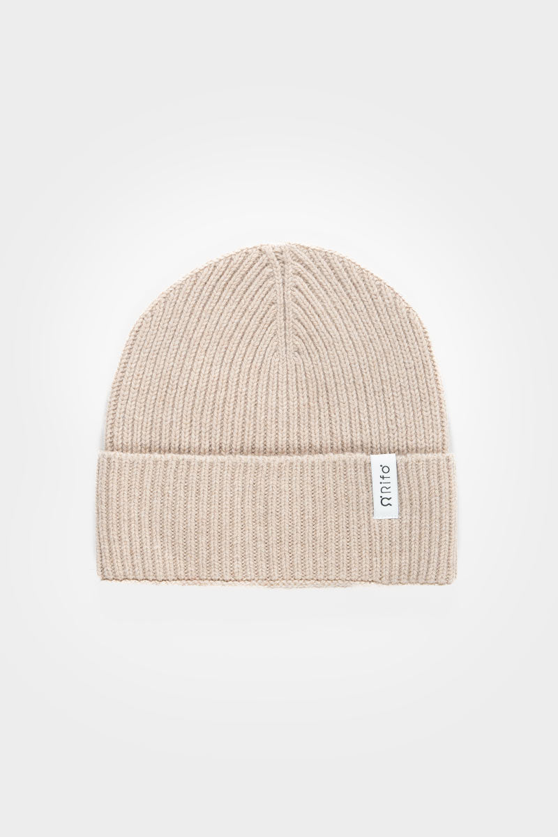 Kaschmirmütze Marcello Beige