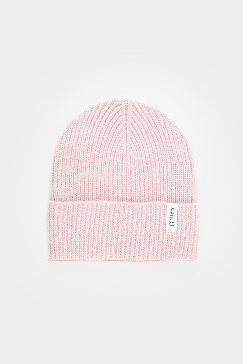 Cashmere beanie Marcello Light Pink