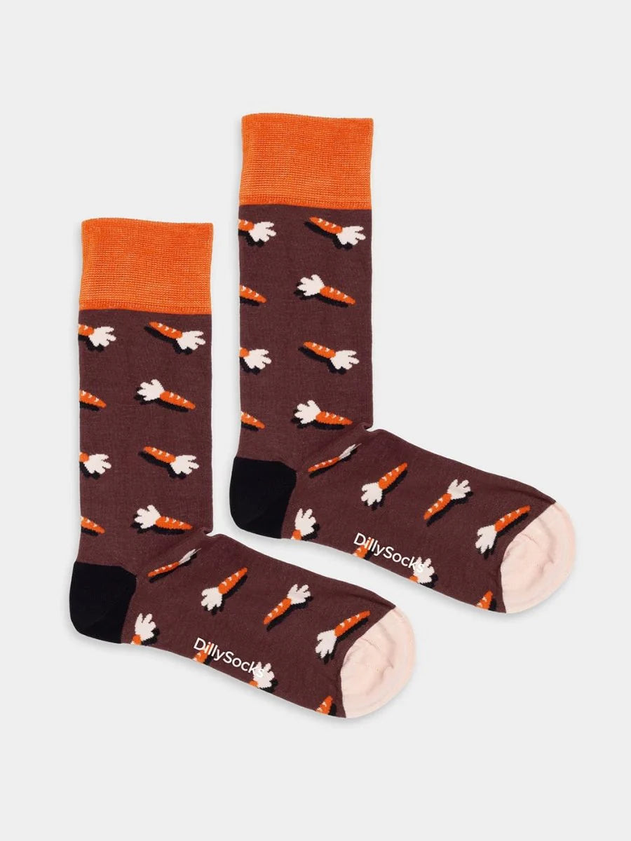 Crunchy Carrots Organic Cotton Socks