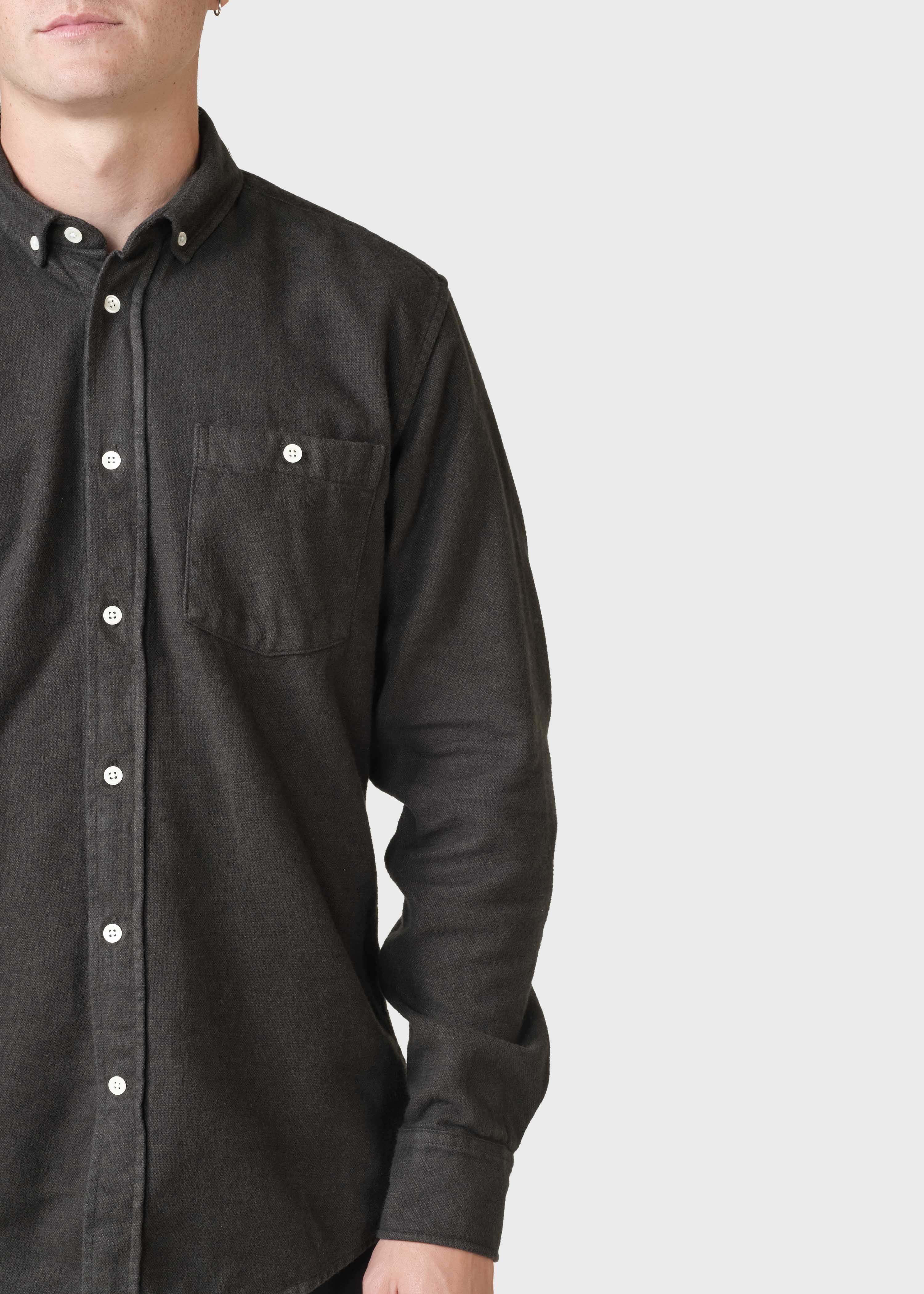 Chemise Benjamin Olive Overdye