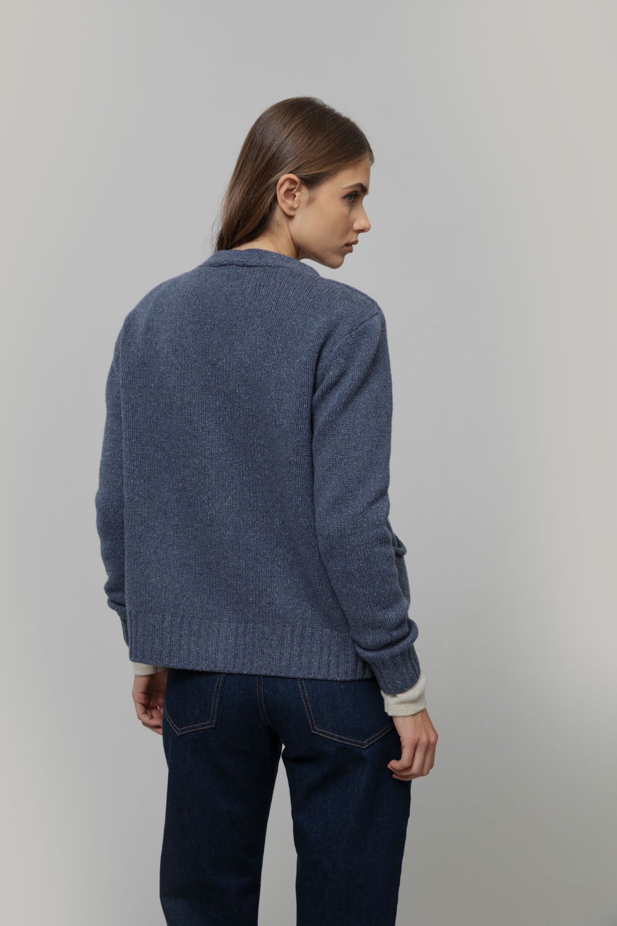 Cardigan Denise bleu