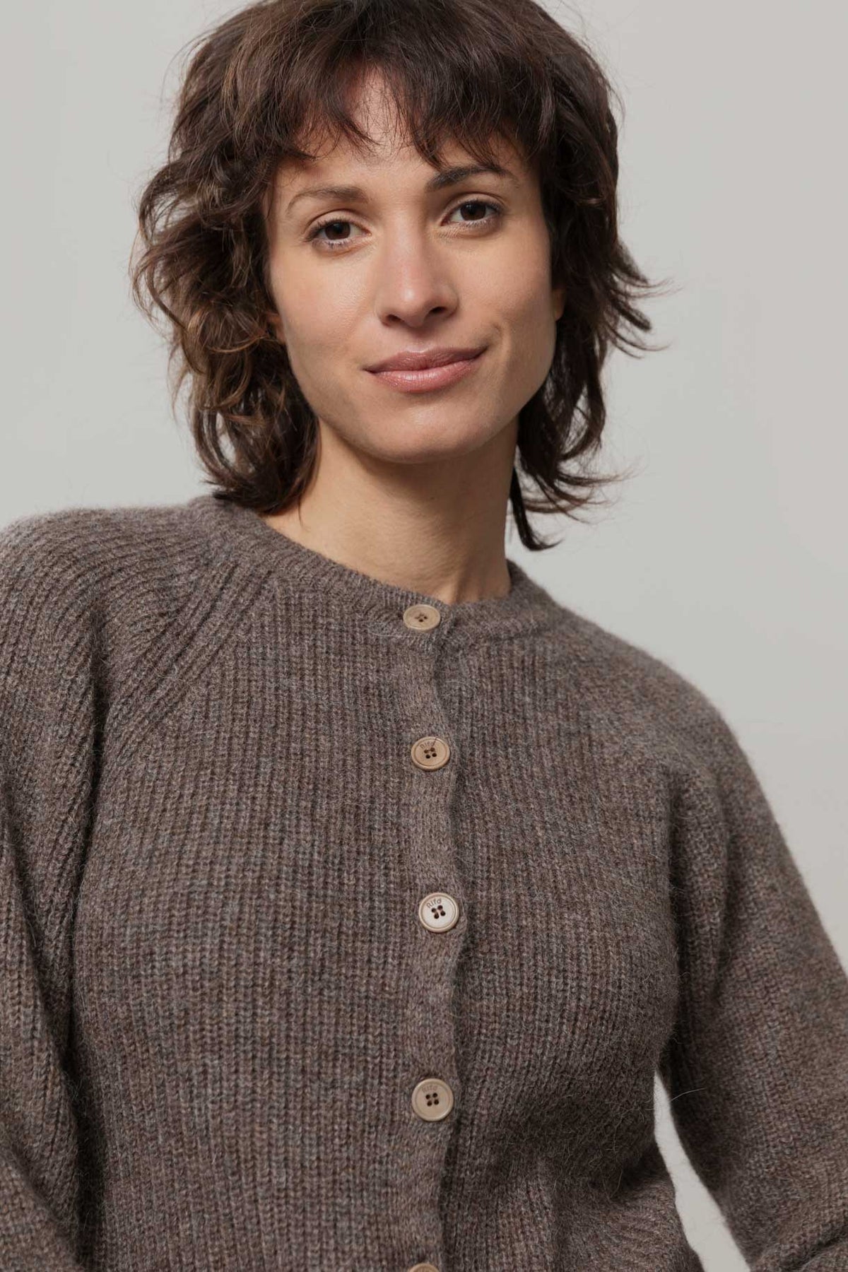 Cardigan Vittoria Marron