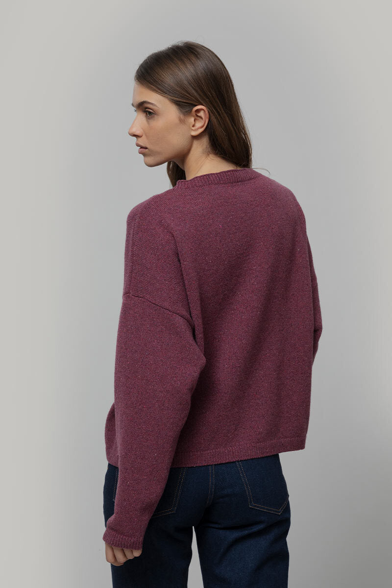 Sweater Marilena Red Marsala