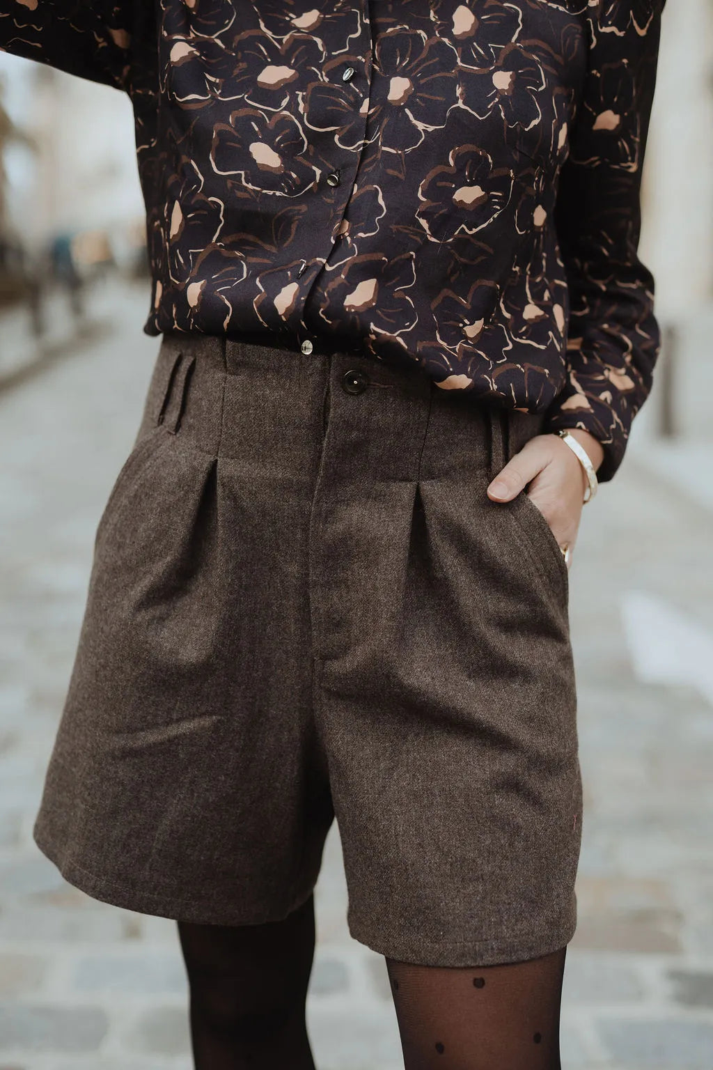 Short Amsterdam Brown