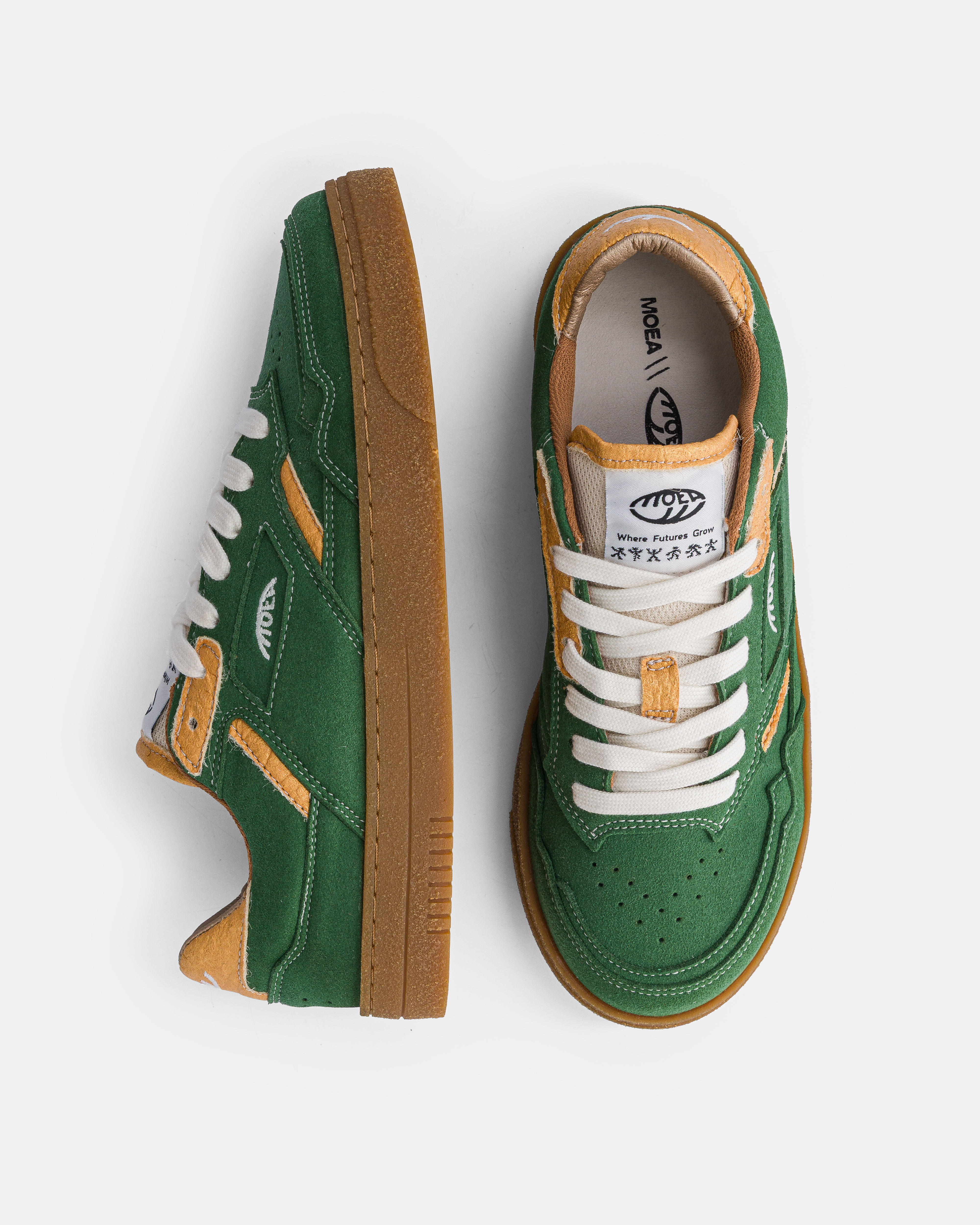 Origin Low Sneakers Grün & Gelb