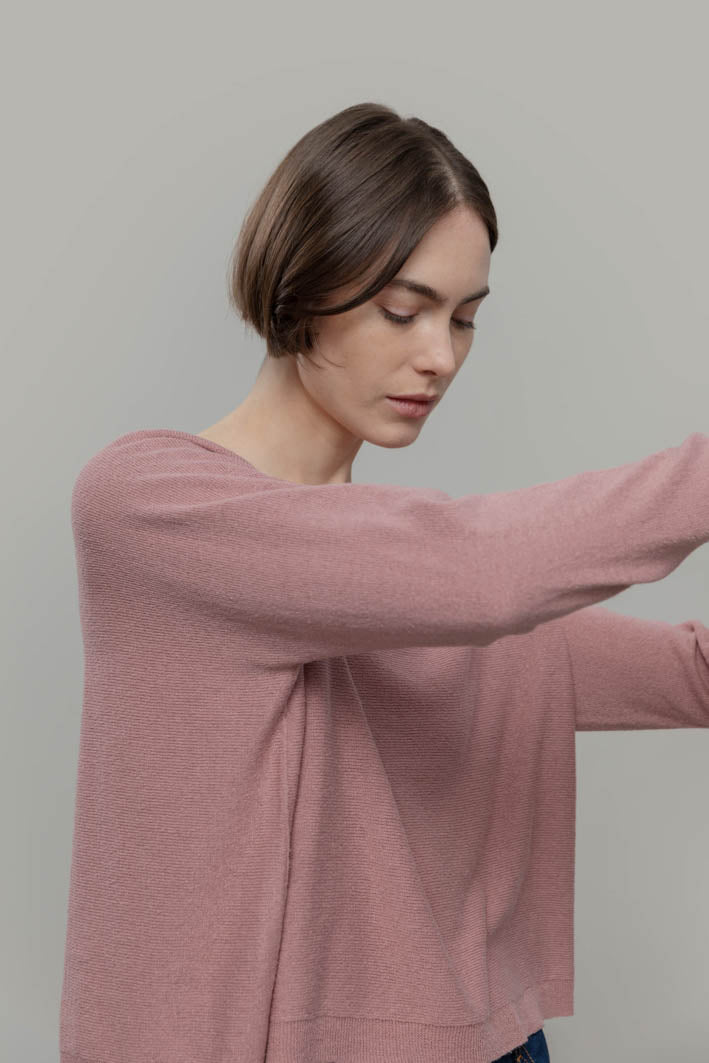 Silk Sweater Daya Pink