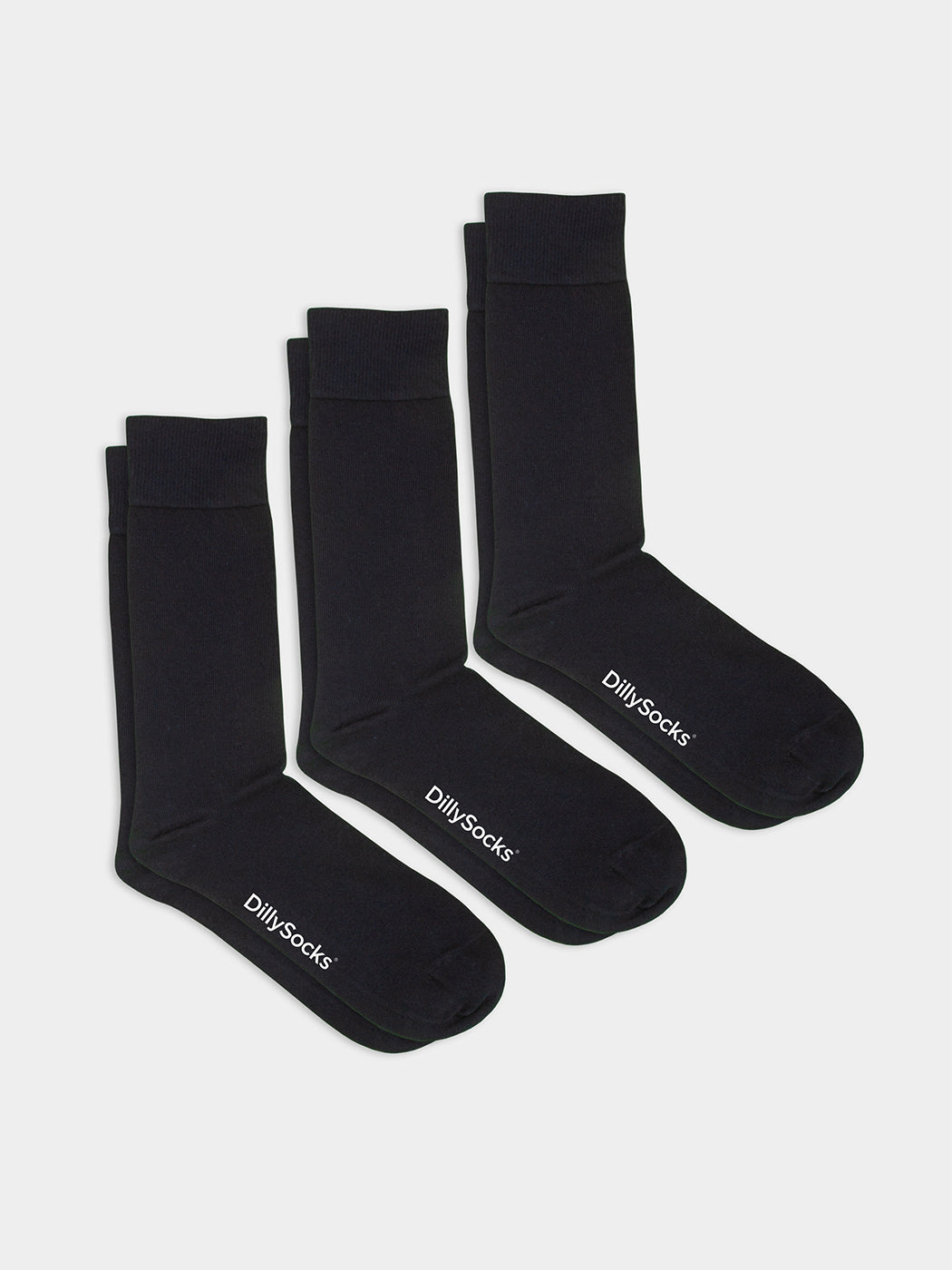 Pack de 3 paires de chaussettes unies marines