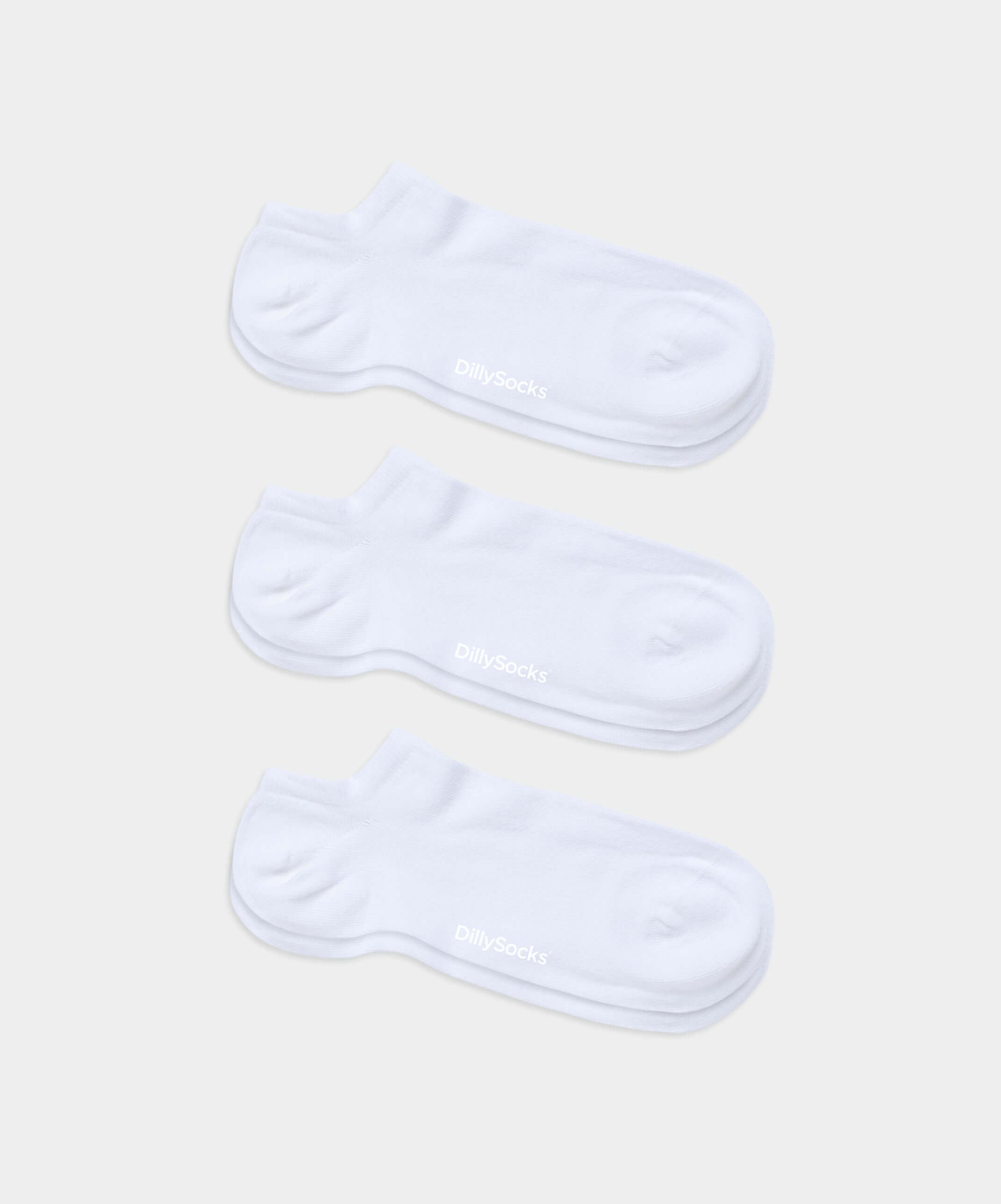 Weisse Sommersocken - Dreier Pack