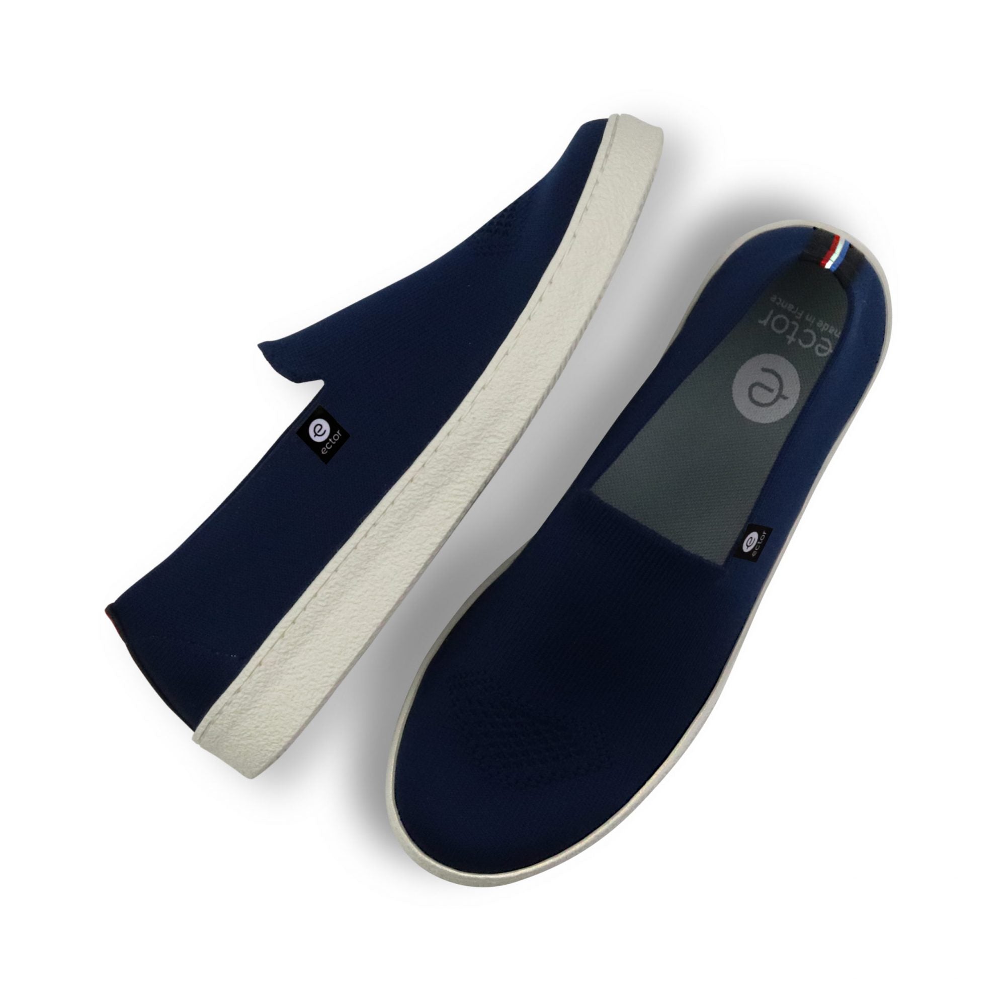 Sneakers recyclées basses Alizés Marine