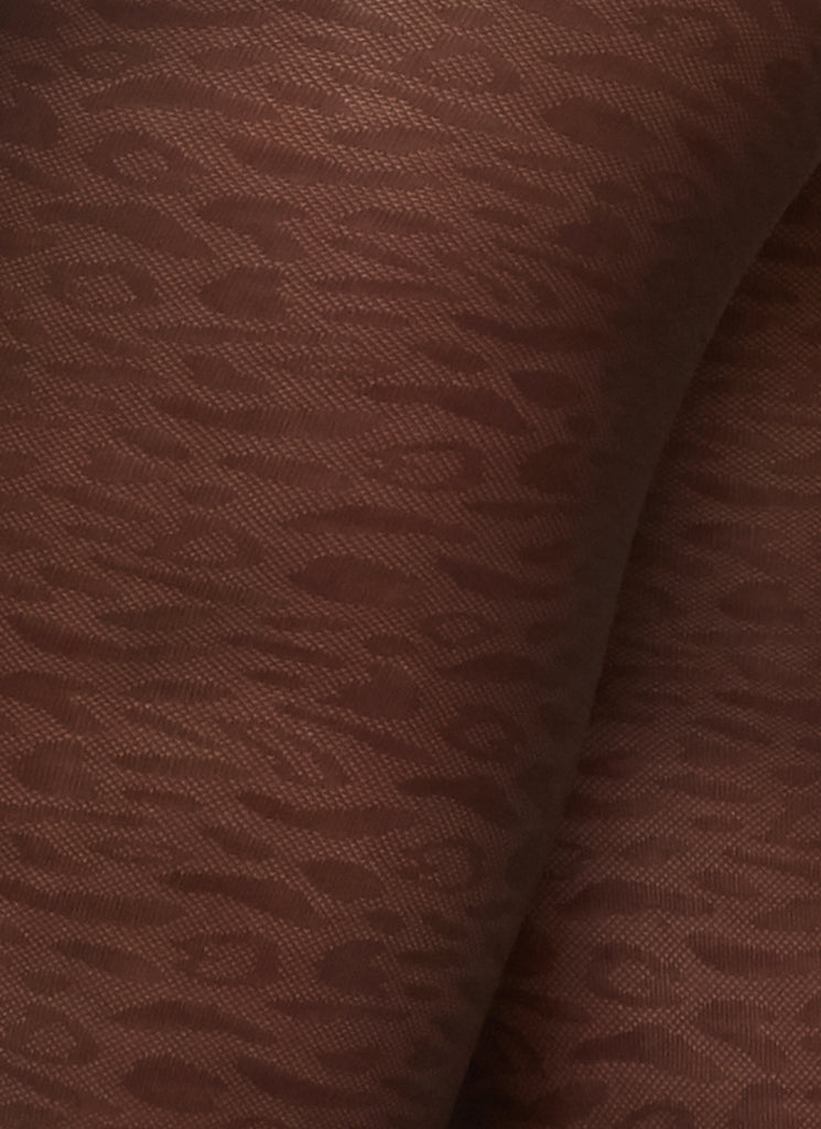 Collants Emma Léo Marron 60D