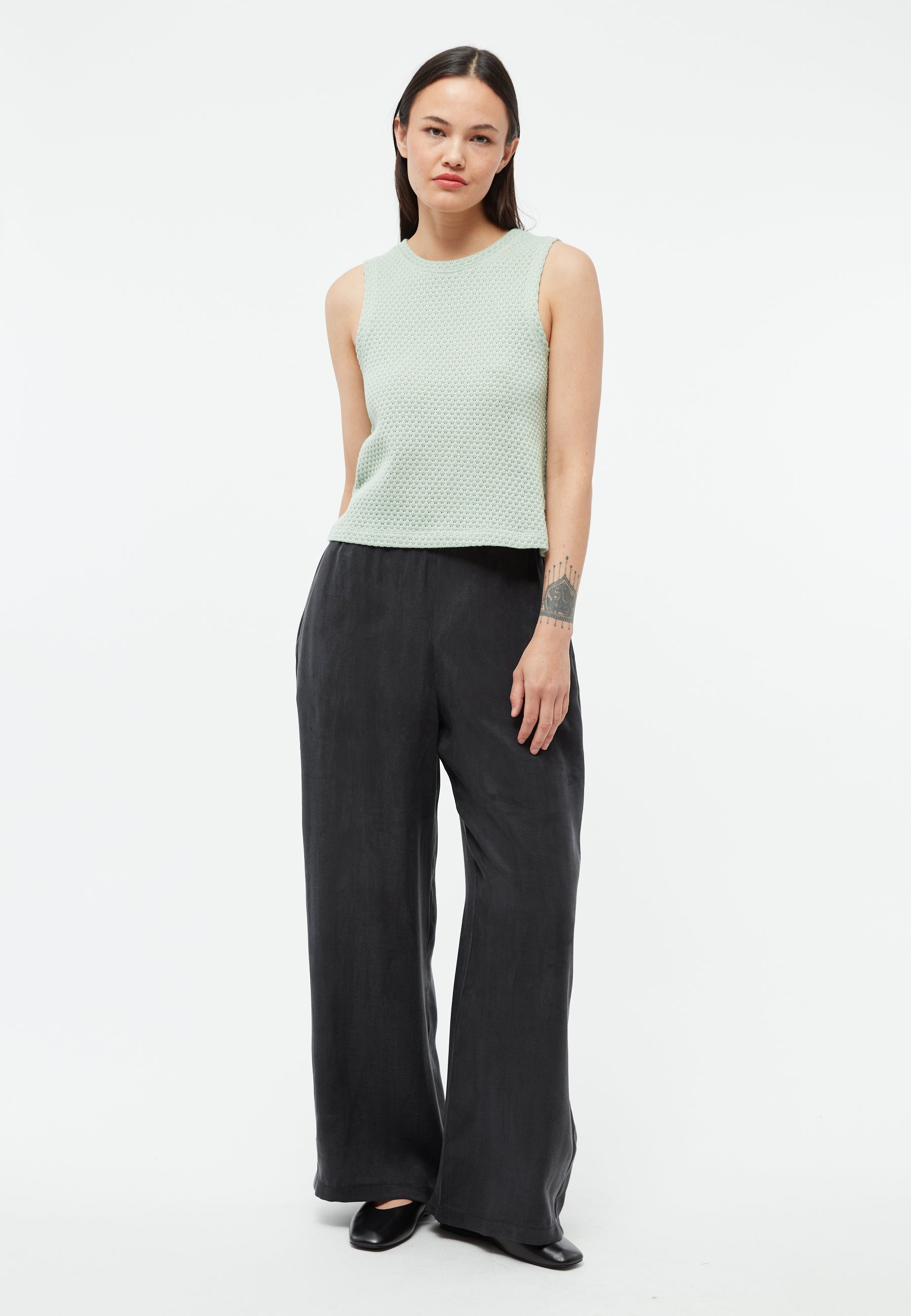 Top Shirley Vert menthe