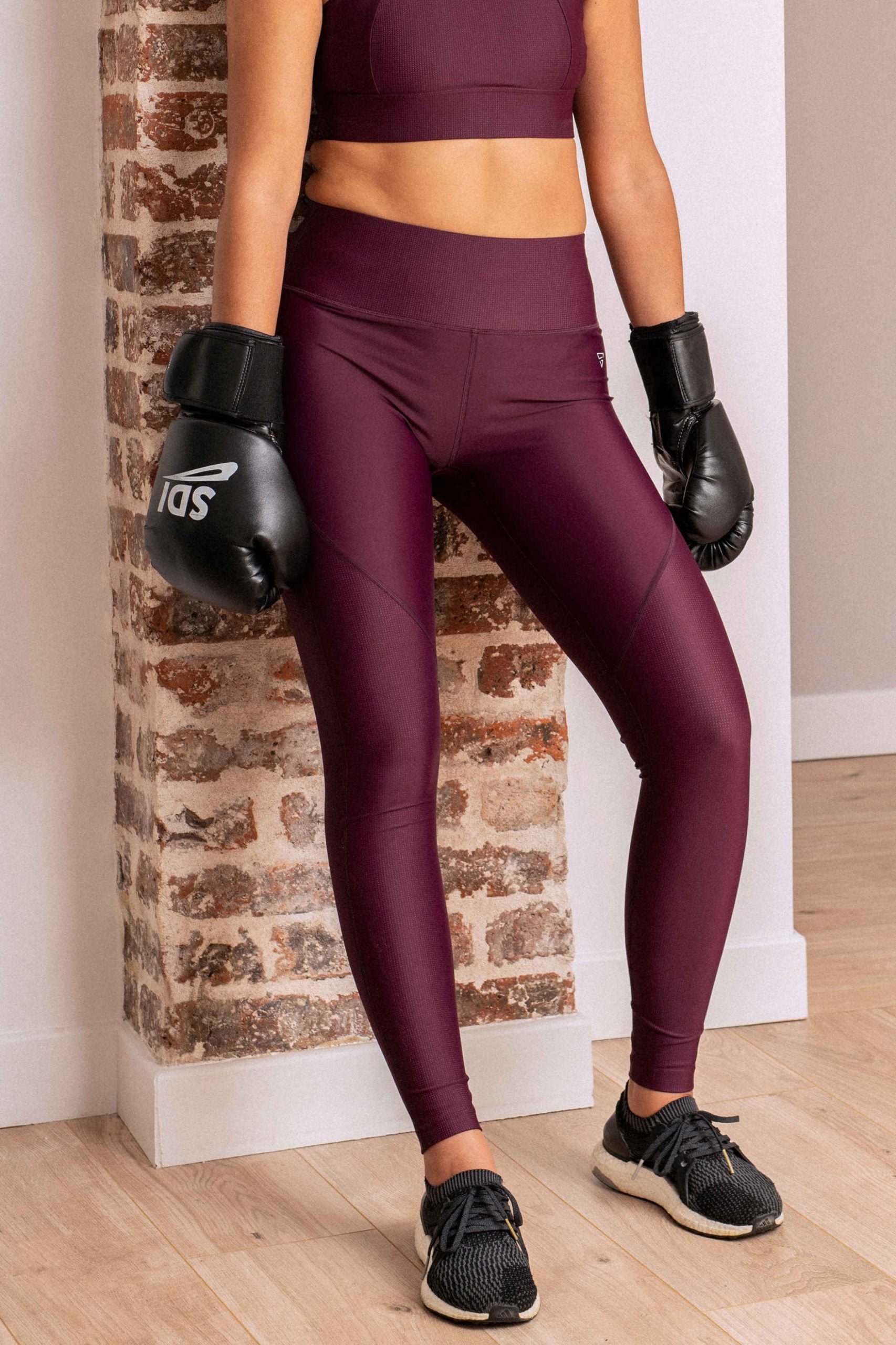 Orion Burgundy Leggings