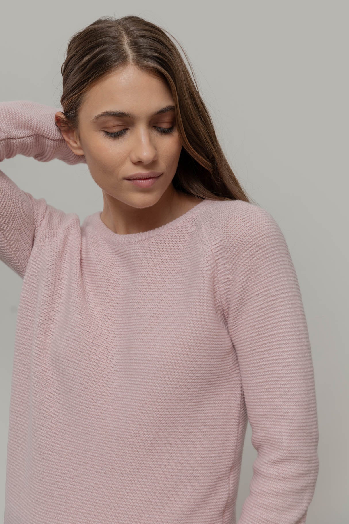 Damen Kaschmir-Pullover Giulietta Rosa