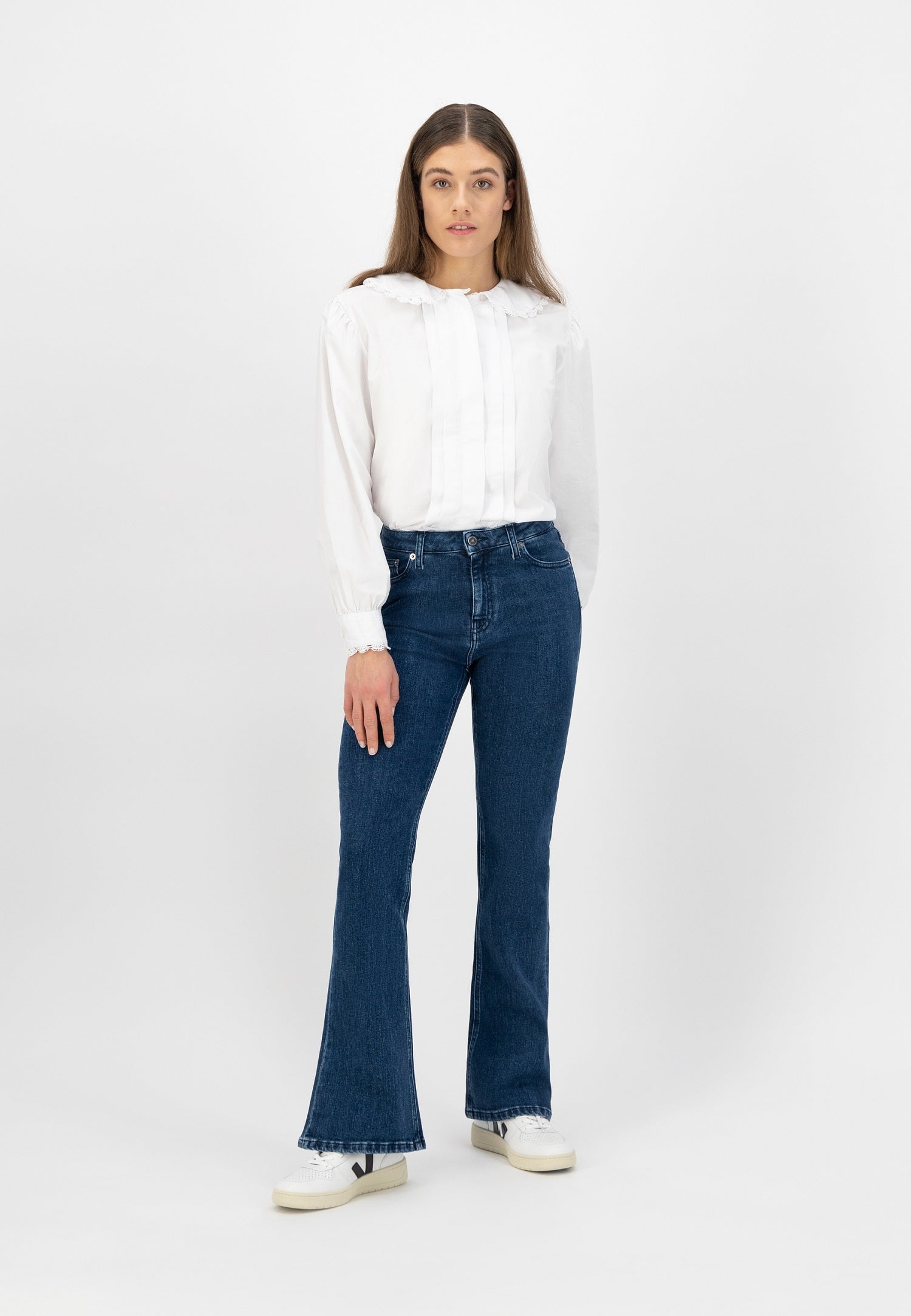 Jean flared femme Isy Stone Indigo