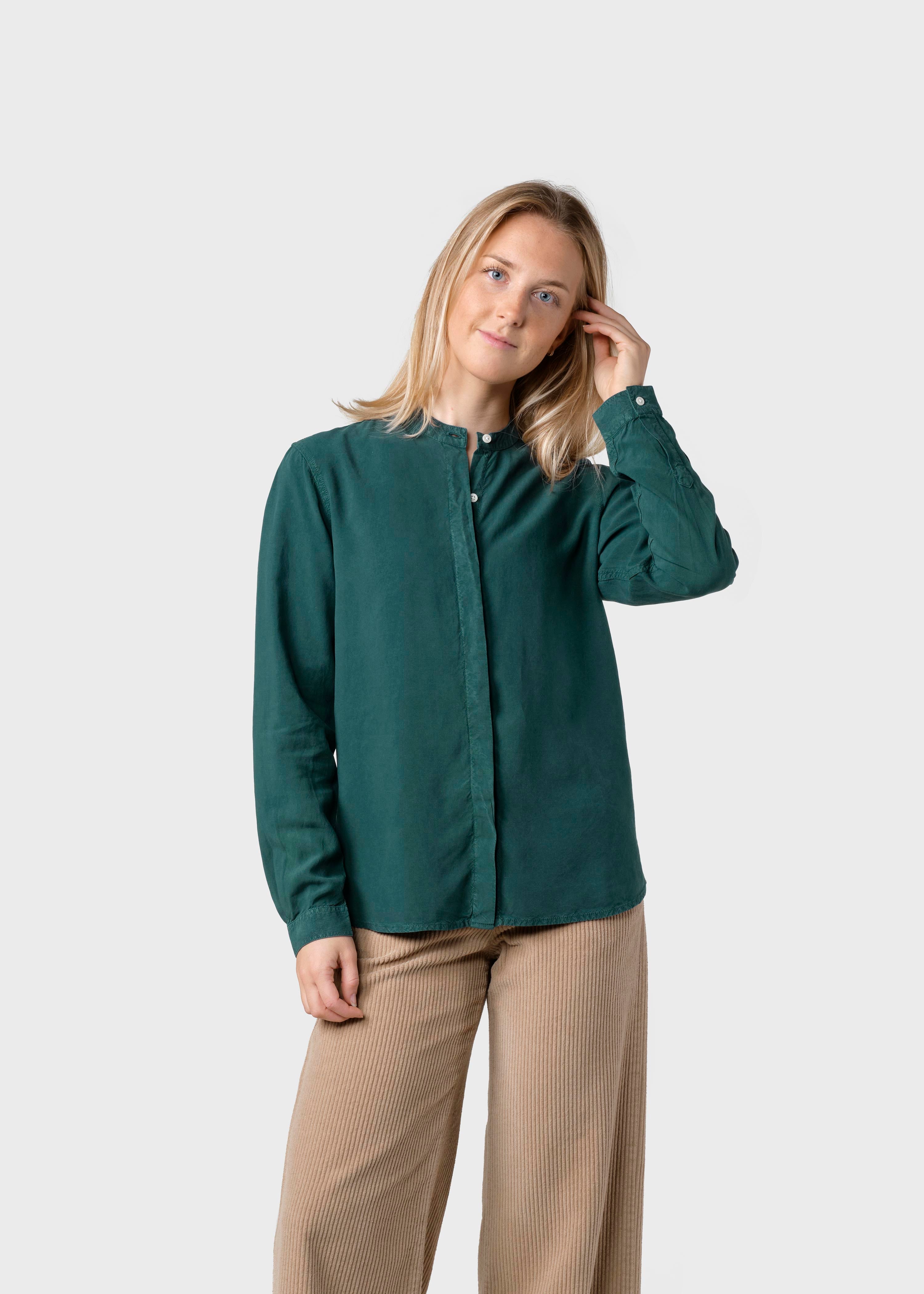 Chemisier Simone vert