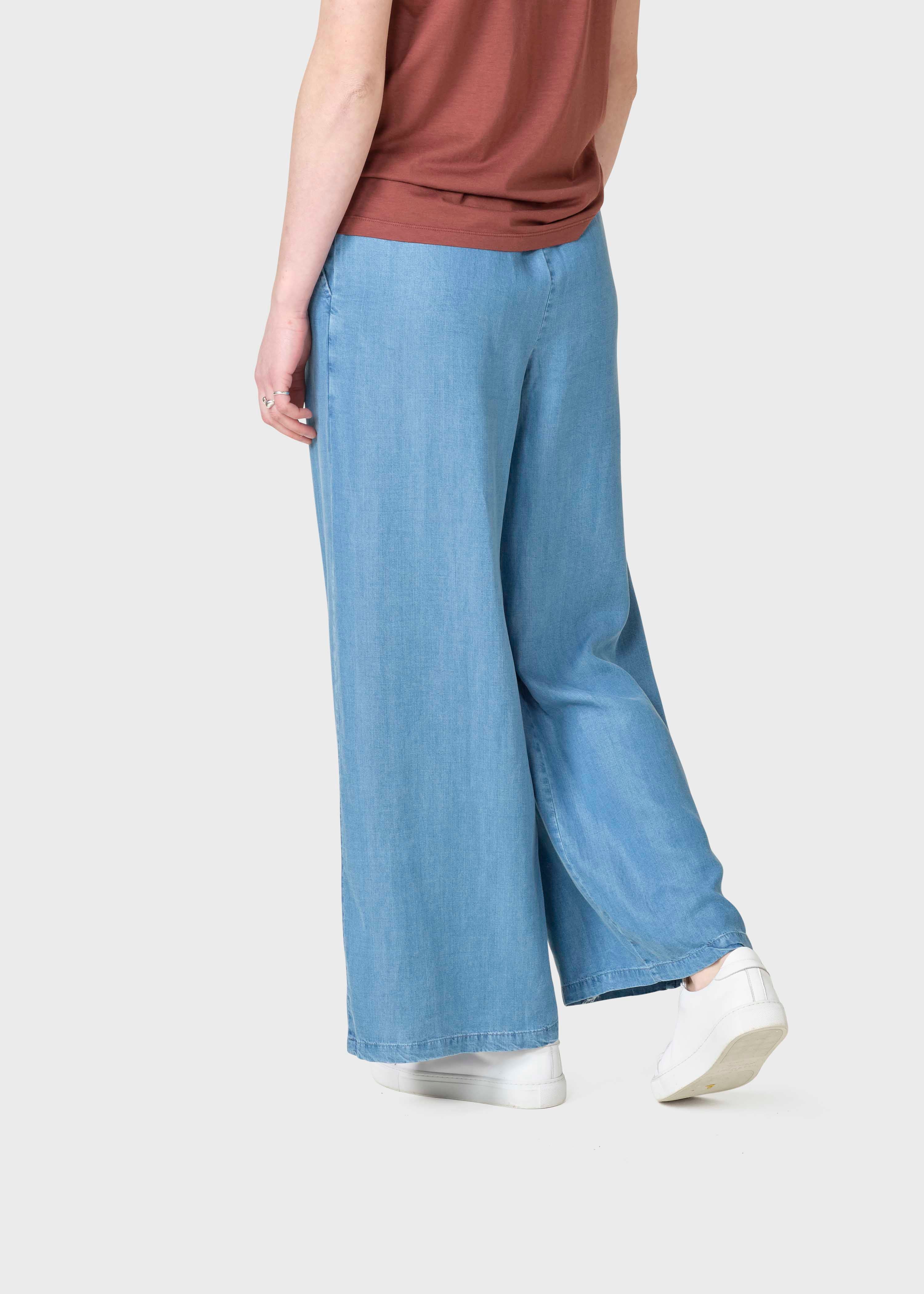 Women loose pants Kaja Light Blue